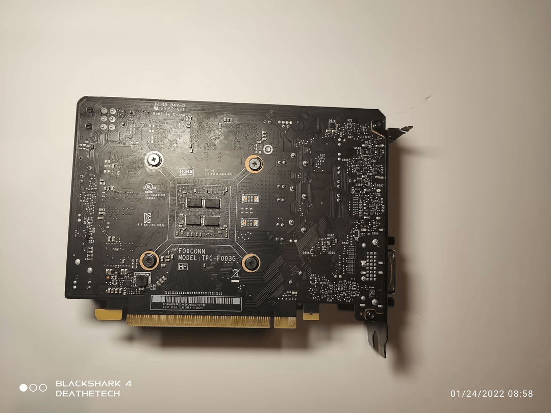 OEM GeForce GTX 1650 4GB Single Fan Card