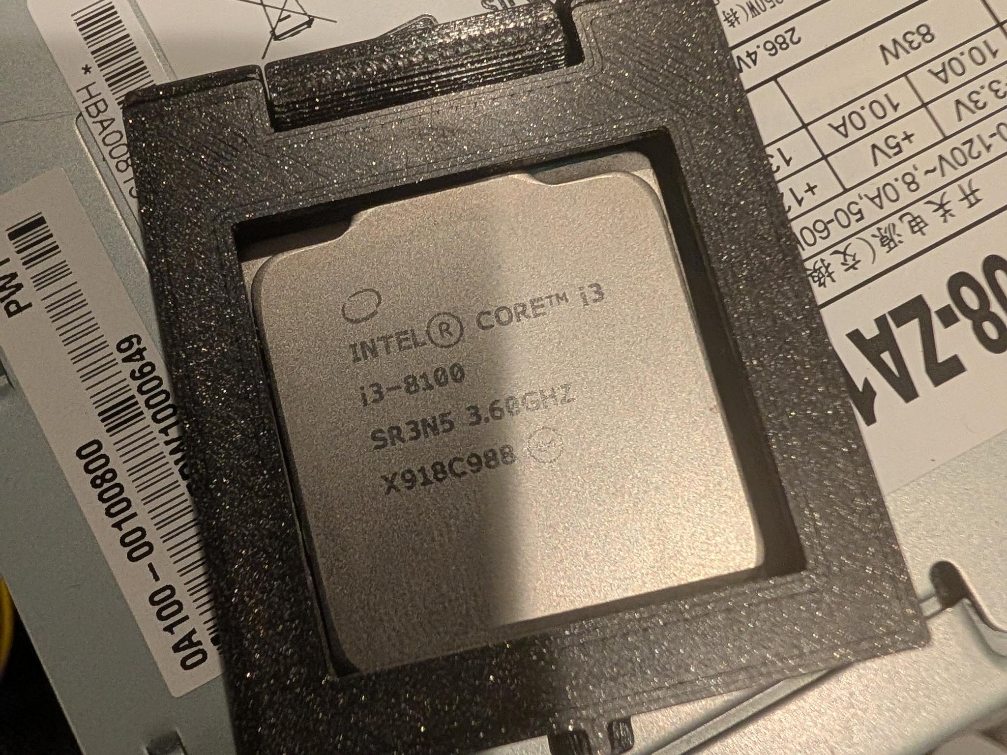 Intel Core i3-8100