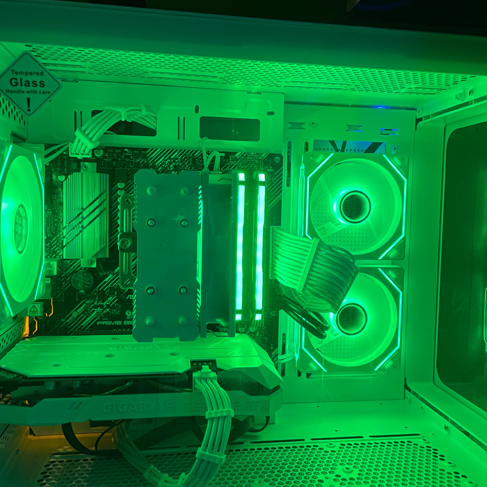 White RTX 2060 Gaming PC (Ryzen 5 3600 | 16GB RAM | 512GB SSD | Wifi + BT)
