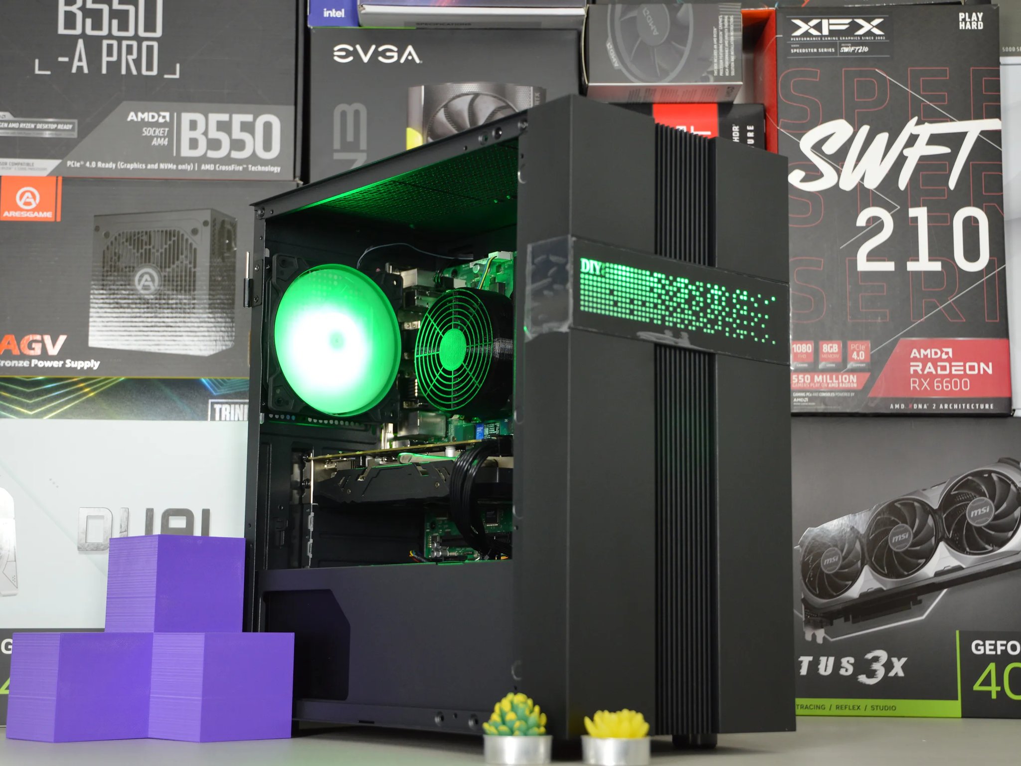 ⚫️🌎| RX 580 8GB | INTEL i5 8400 | 16GB DDR4 RAM | 1TB NVME SSD | Midnight Earth |