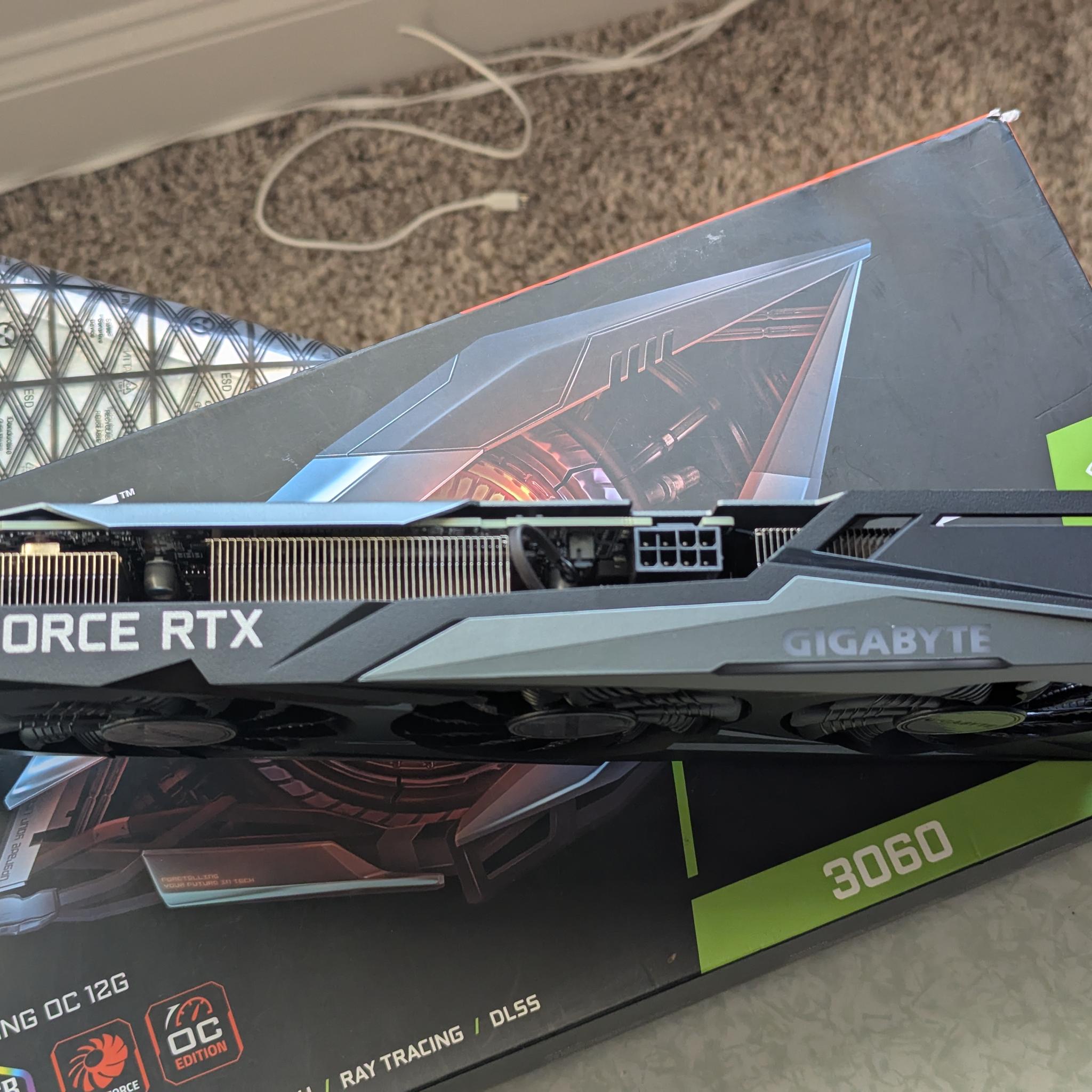 GIGABYTE GeForce RTX 3060 Gaming OC 12GB Graphics Card Open Box