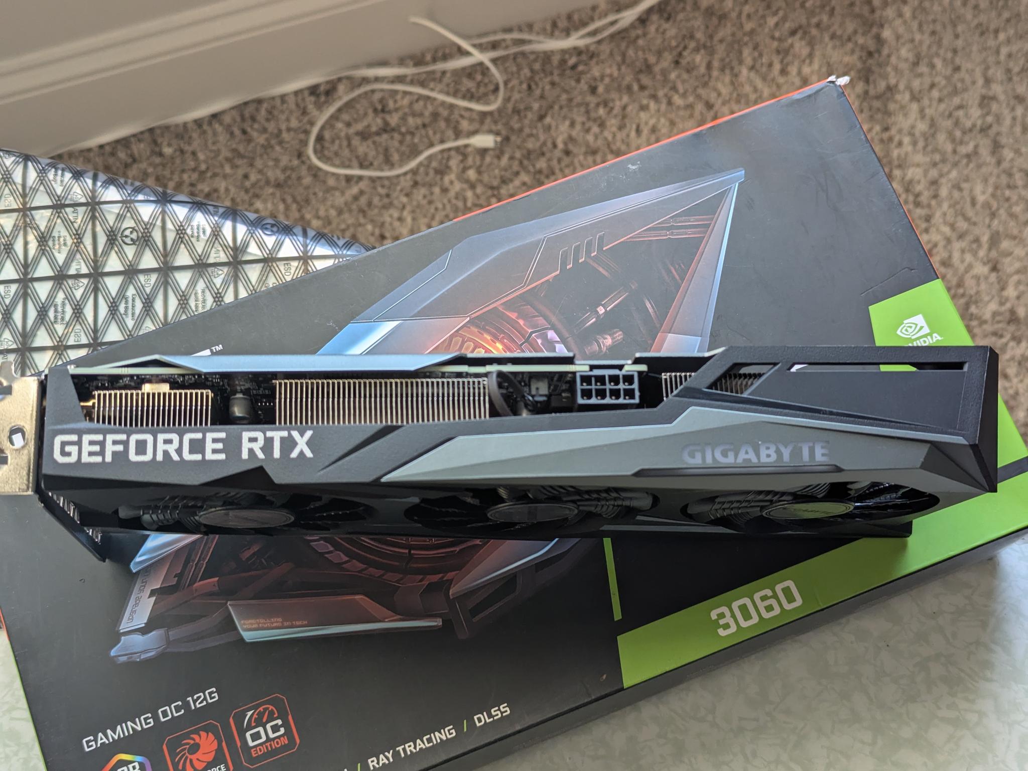 GIGABYTE GeForce RTX 3060 Gaming OC 12GB Graphics Card Open Box