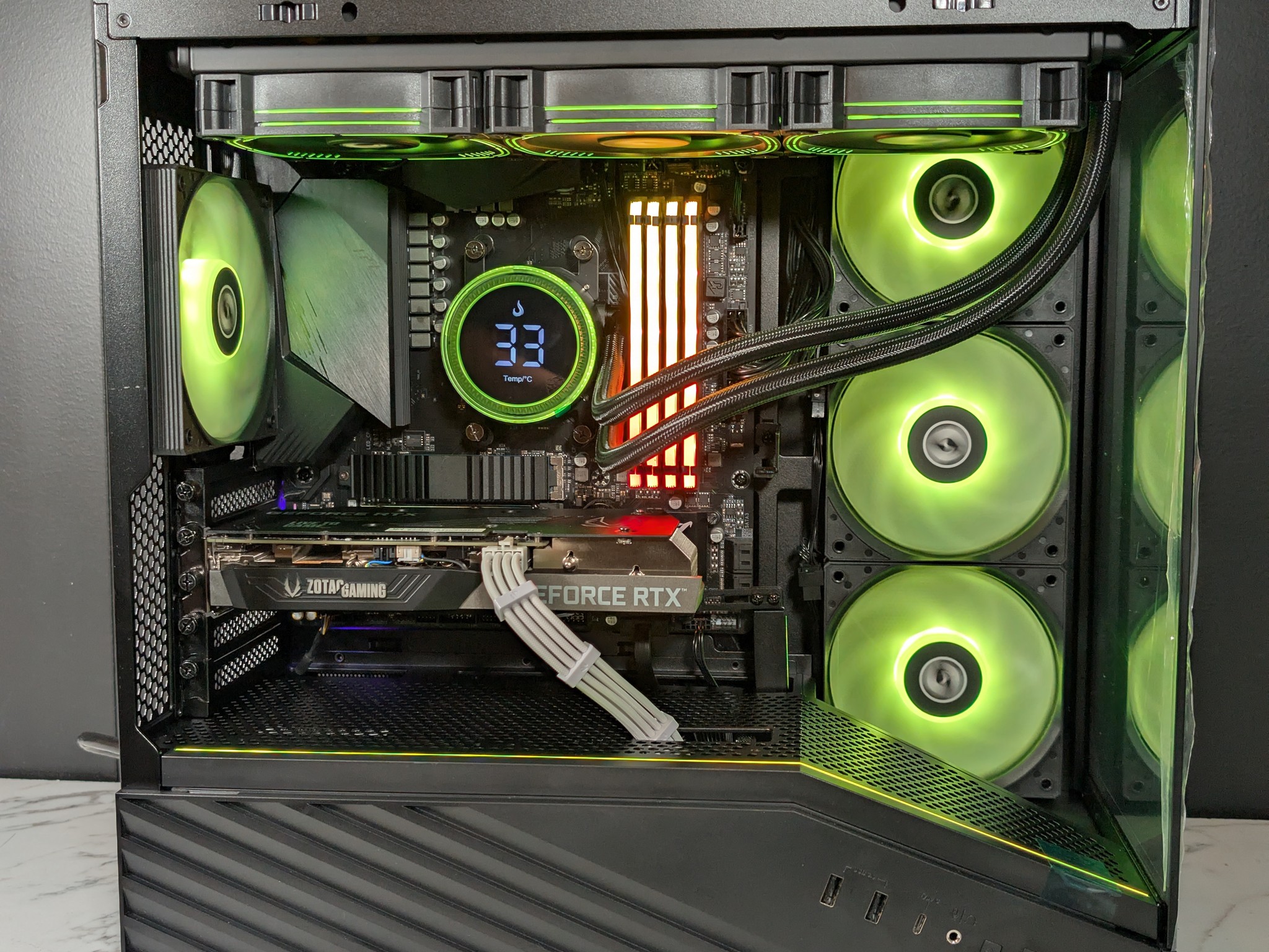 Custom Gaming PC Ryzen 5600X |  NVIDIA 3060 12GB | 32GB RAM |  1TB SSD | Lian Li MATX