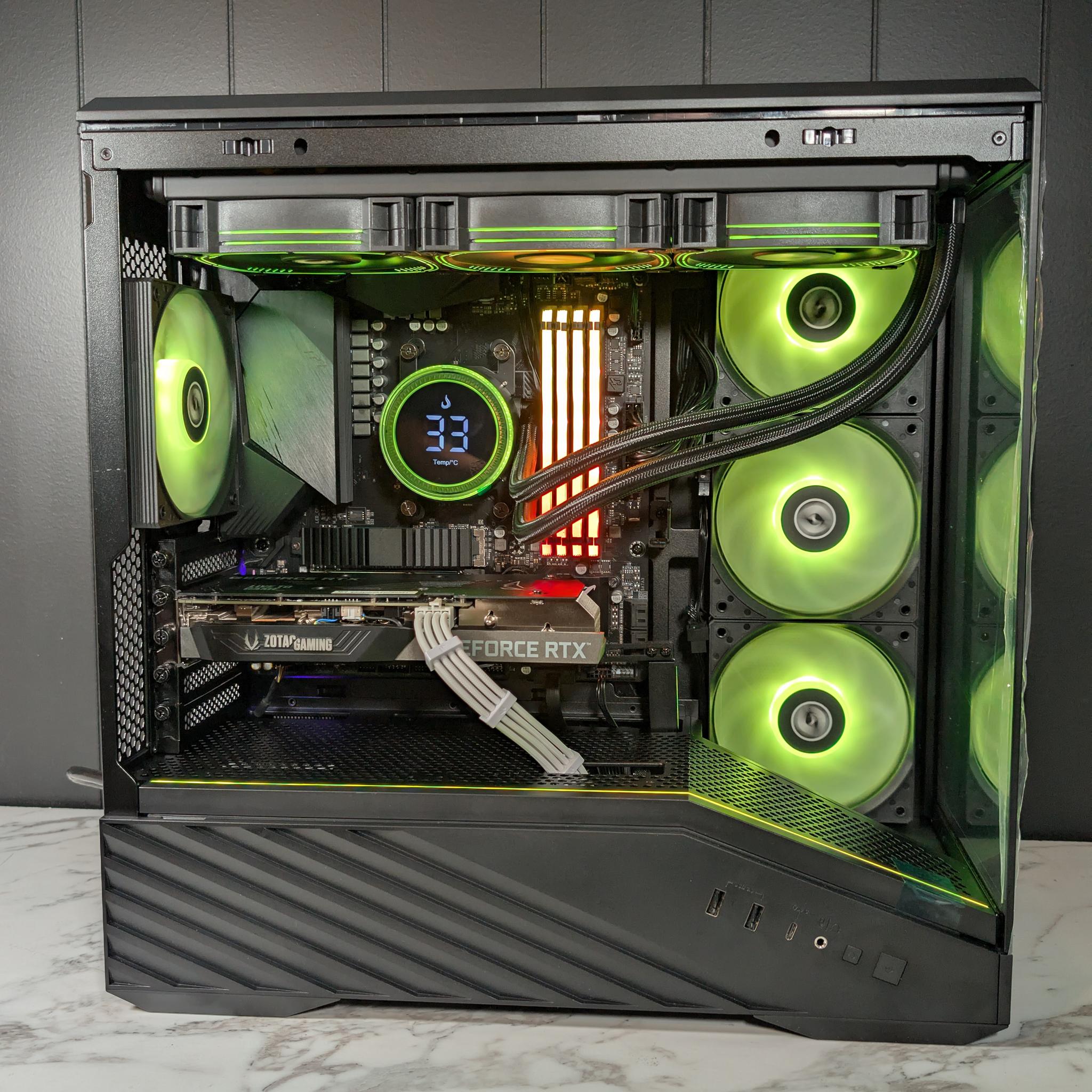 Custom Gaming PC Ryzen 5600X |  NVIDIA 3060 12GB | 32GB RAM |  1TB SSD | Lian Li MATX