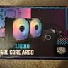 Cooler Master MasterLiquid 240L Core 240mm AIO ARGB Liquid CPU Cooler Black Brand New Sealed
