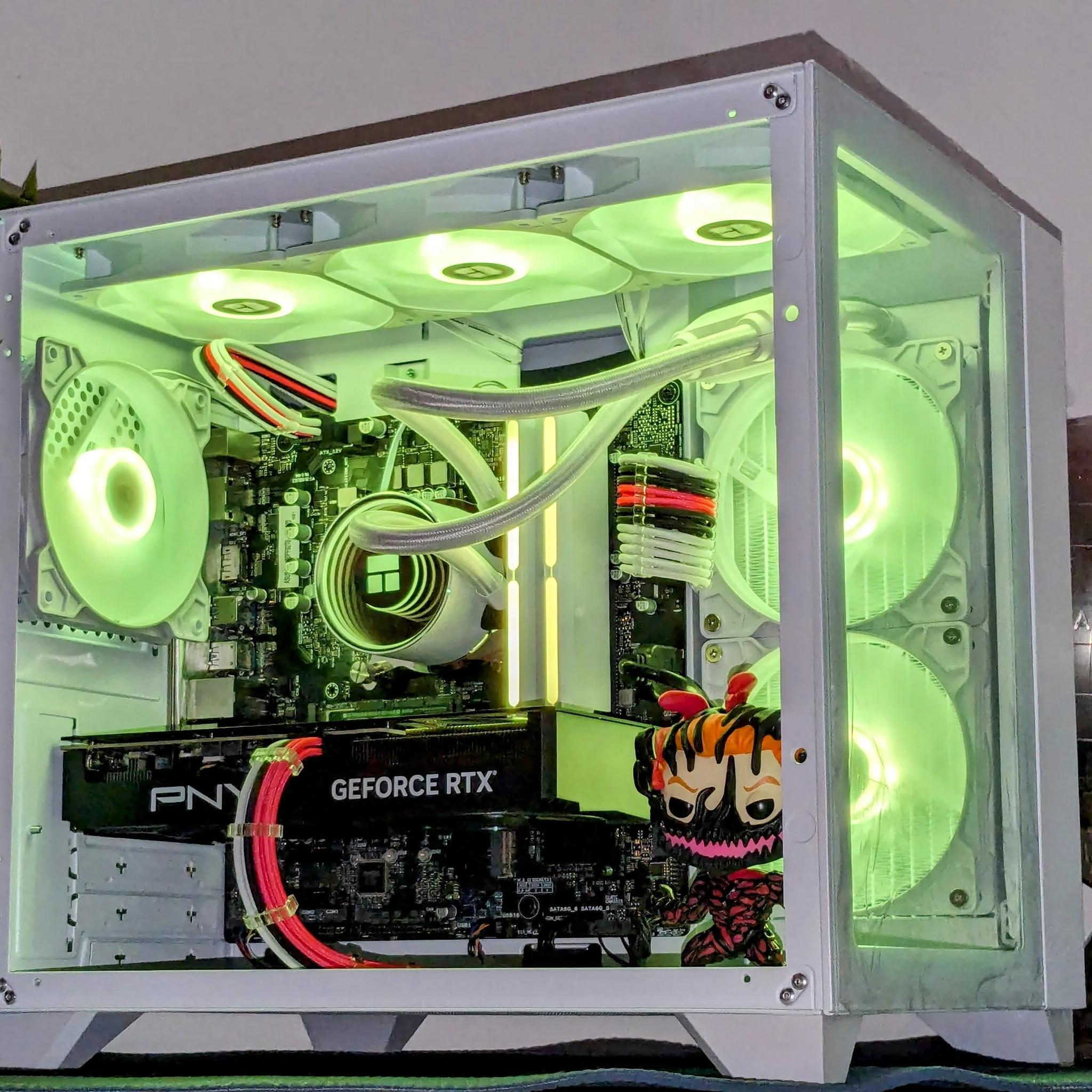 (Liquid🌊Cooled) RTX 4070 12GB| I7-11700F| 32GB Ram(DDR4)| 1TB Samsung NVMe/SSD| Windows 11
