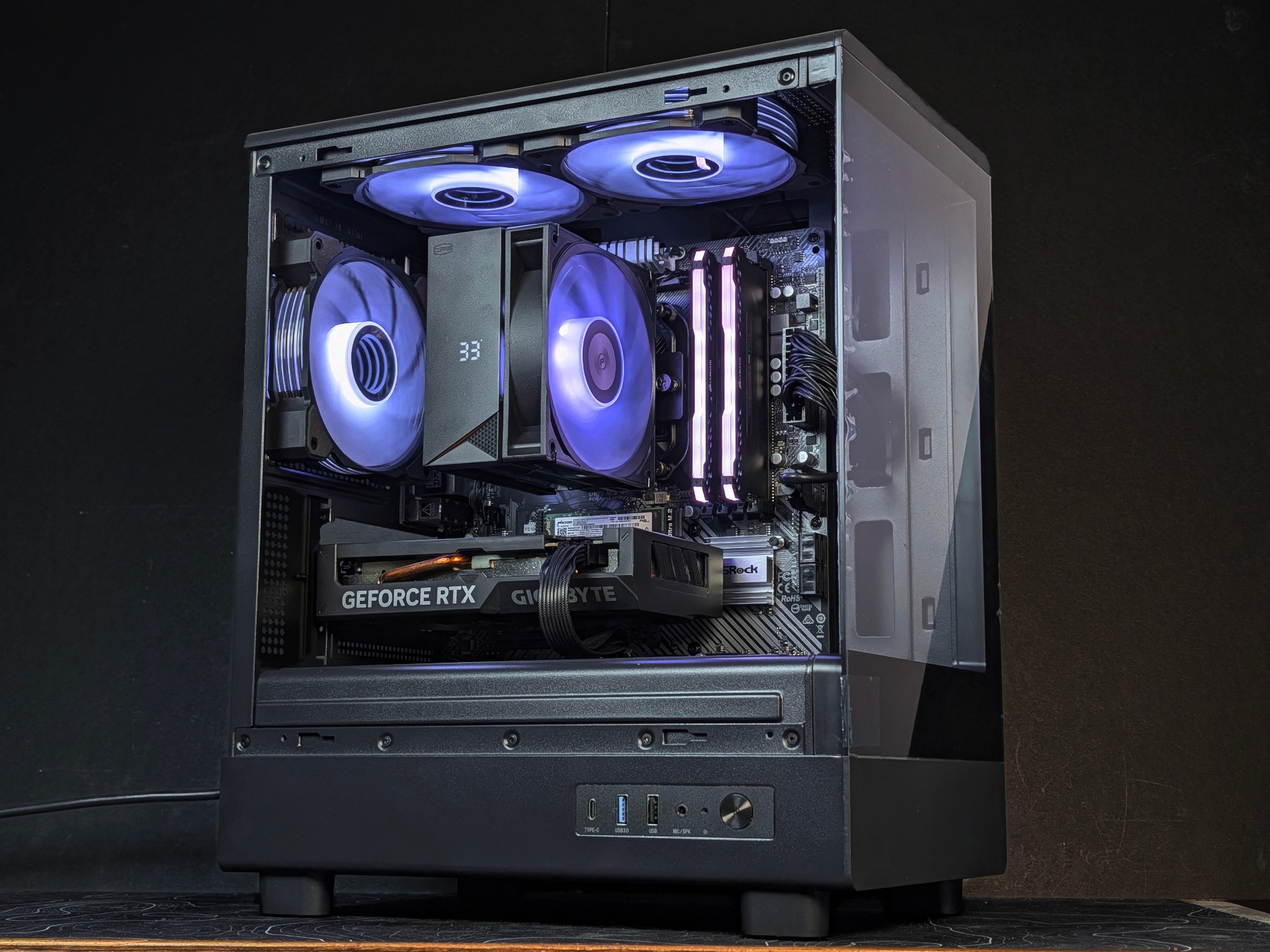 🤖 Ryzen 5 3600 + RTX 4060 | 16GB DDR4 | 1TB SSD | Gaming PC