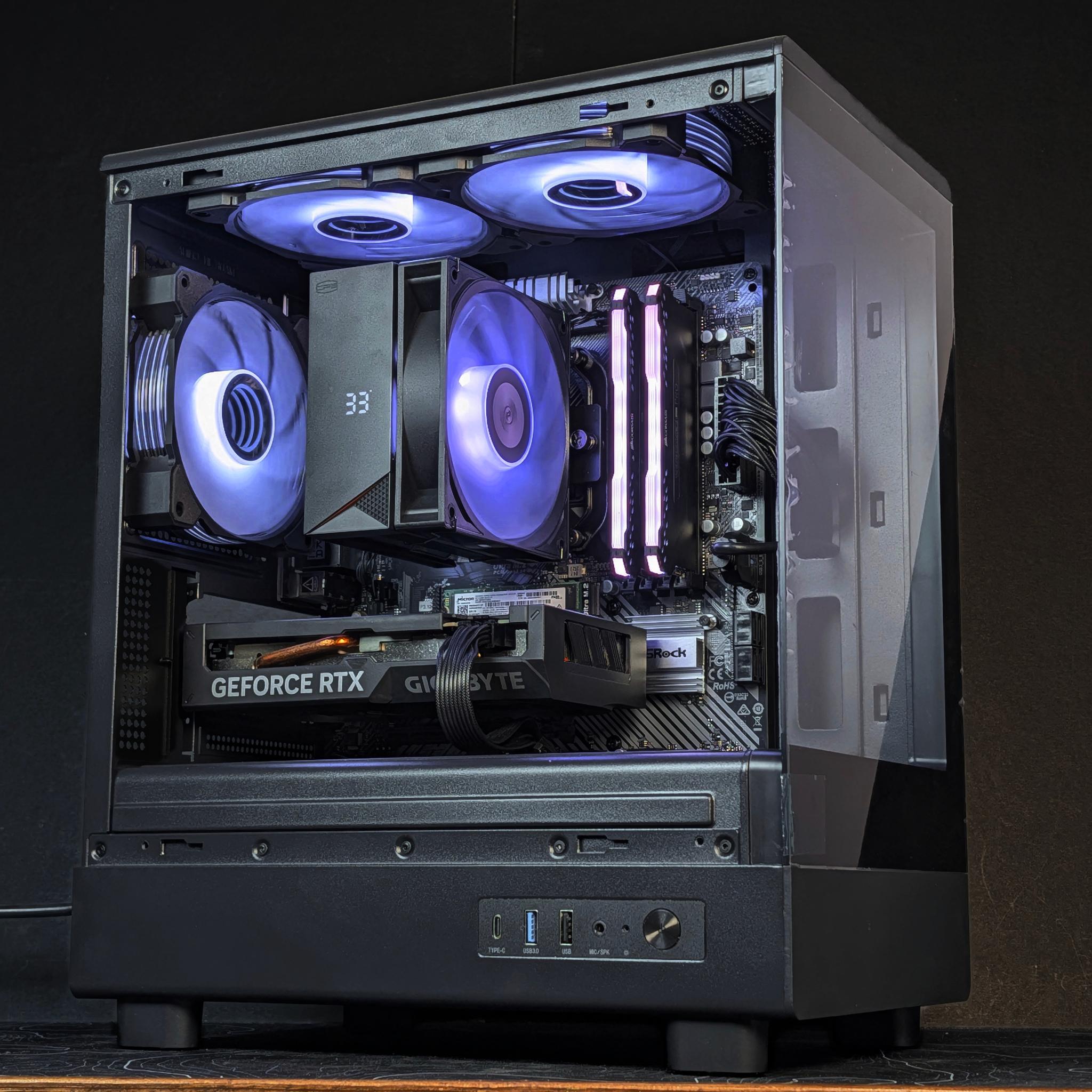 🤖 Ryzen 5 3600 + RTX 4060 | 16GB DDR4 | 1TB SSD | Gaming PC
