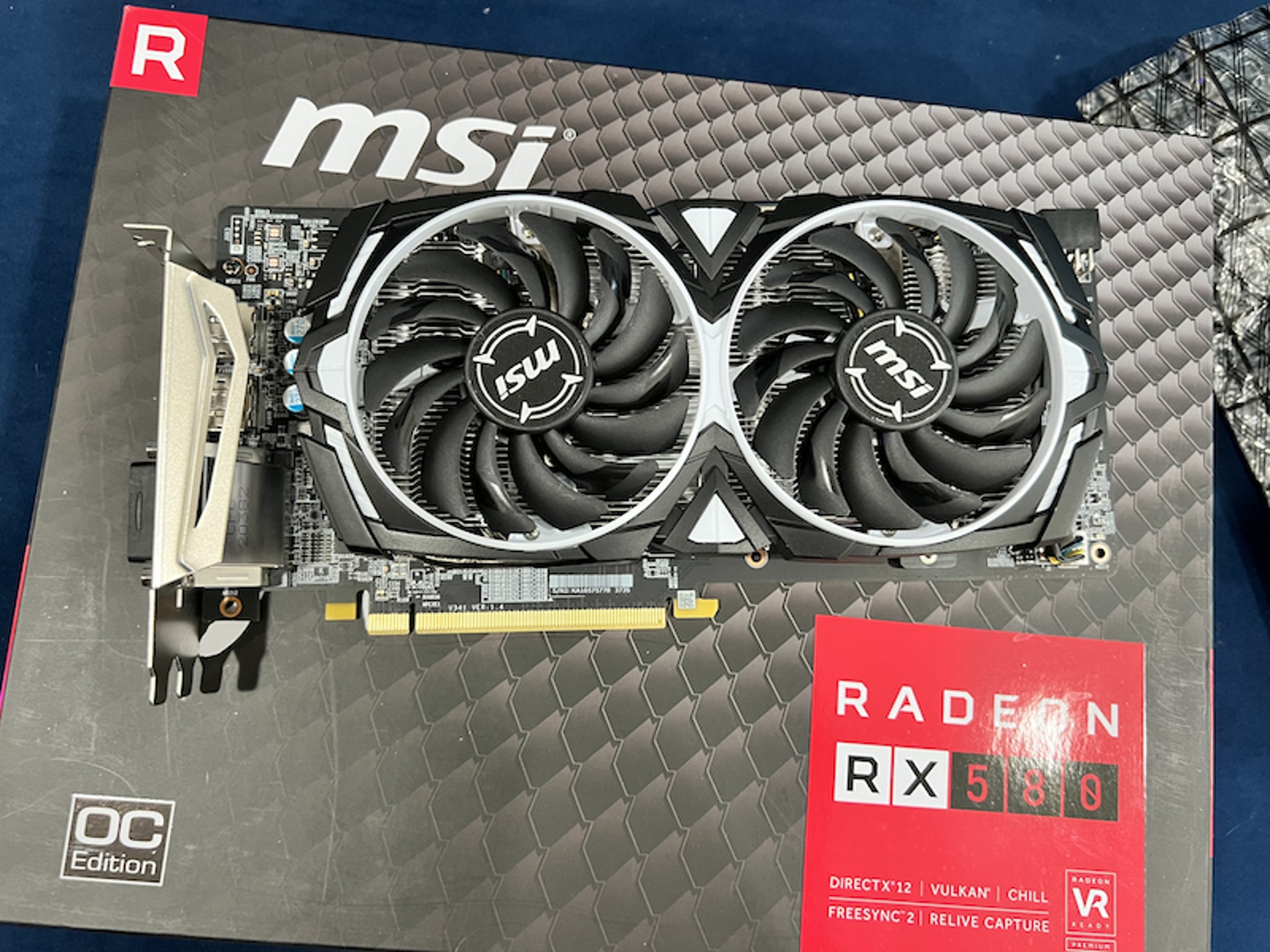 MSI Radeon RX 580 8gb OC DDR5