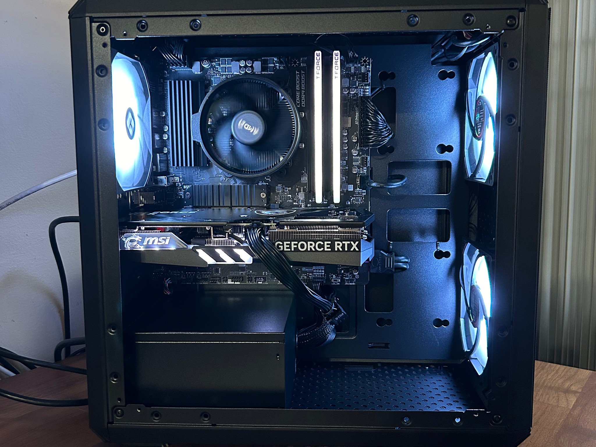 **Weekend Sale** RTX 4060ti | Ryzen 5 5600x | WIFI | The Dark Trooper Elite