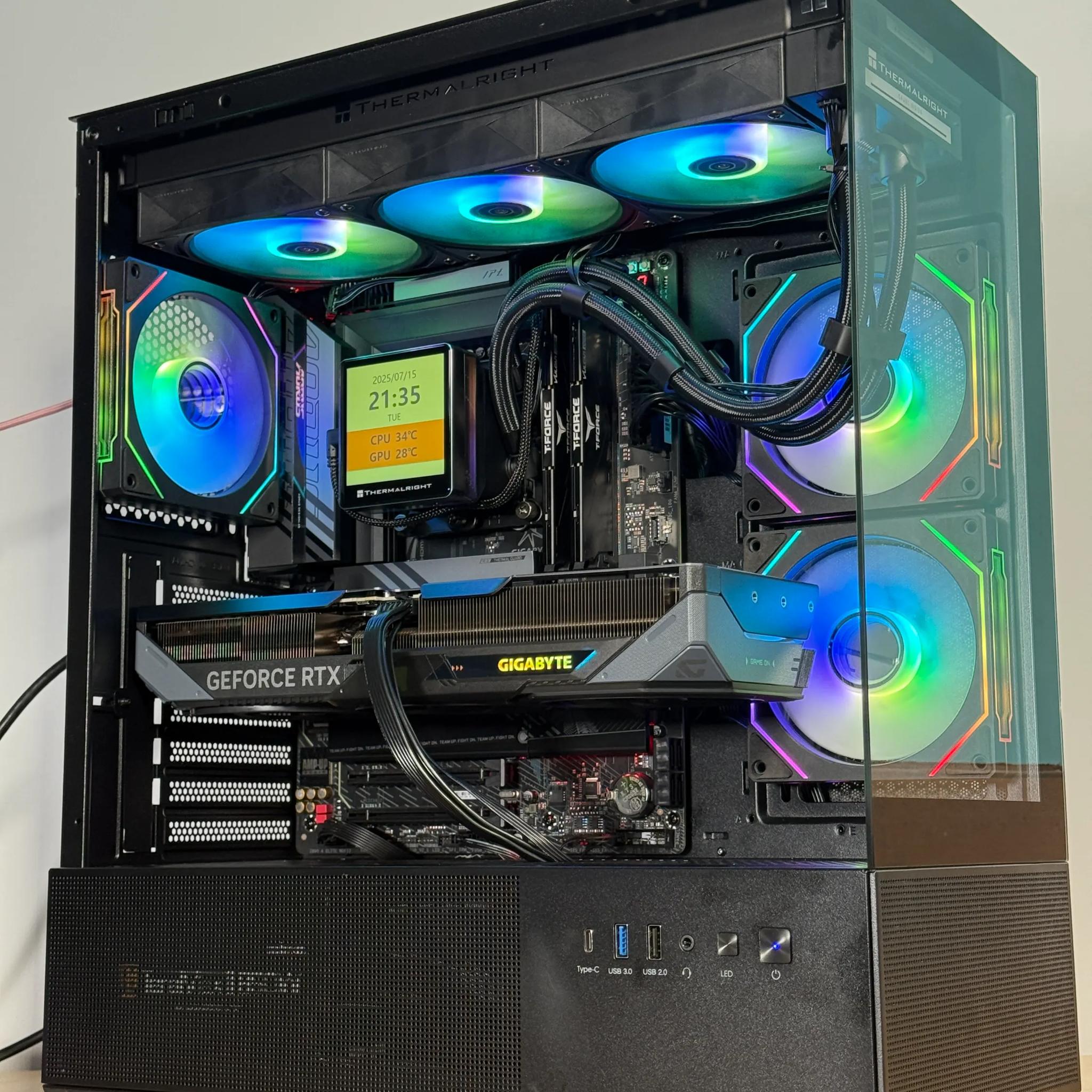 RTX 5070 Intel Core Ultra 7 265k Gaming/Workstation PC