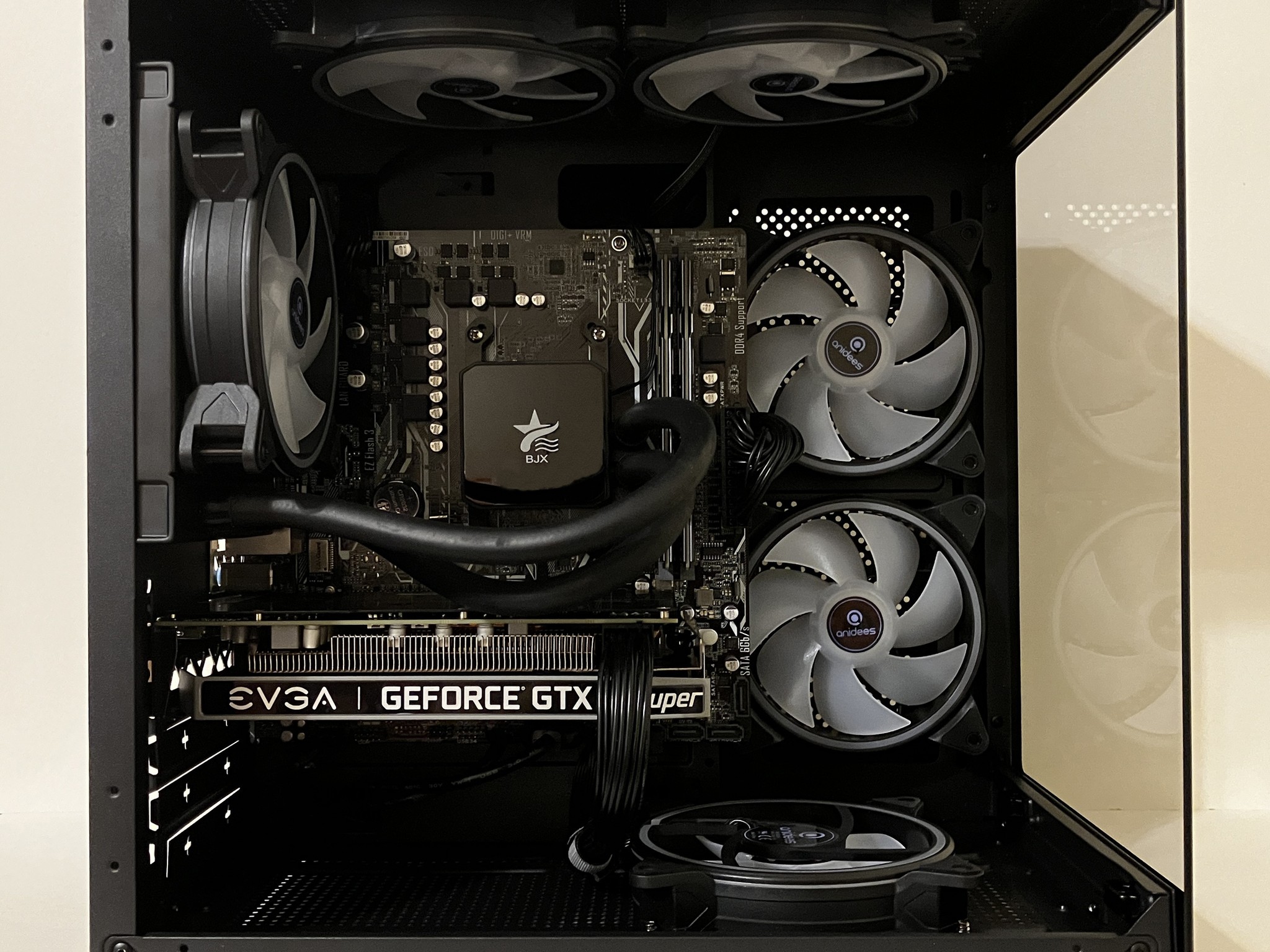 ⚡Liquid Cooled Gaming PC - Ryzen 5 1600/16GB RAM/1TB SSD - Nvidia GTX 1660 Super