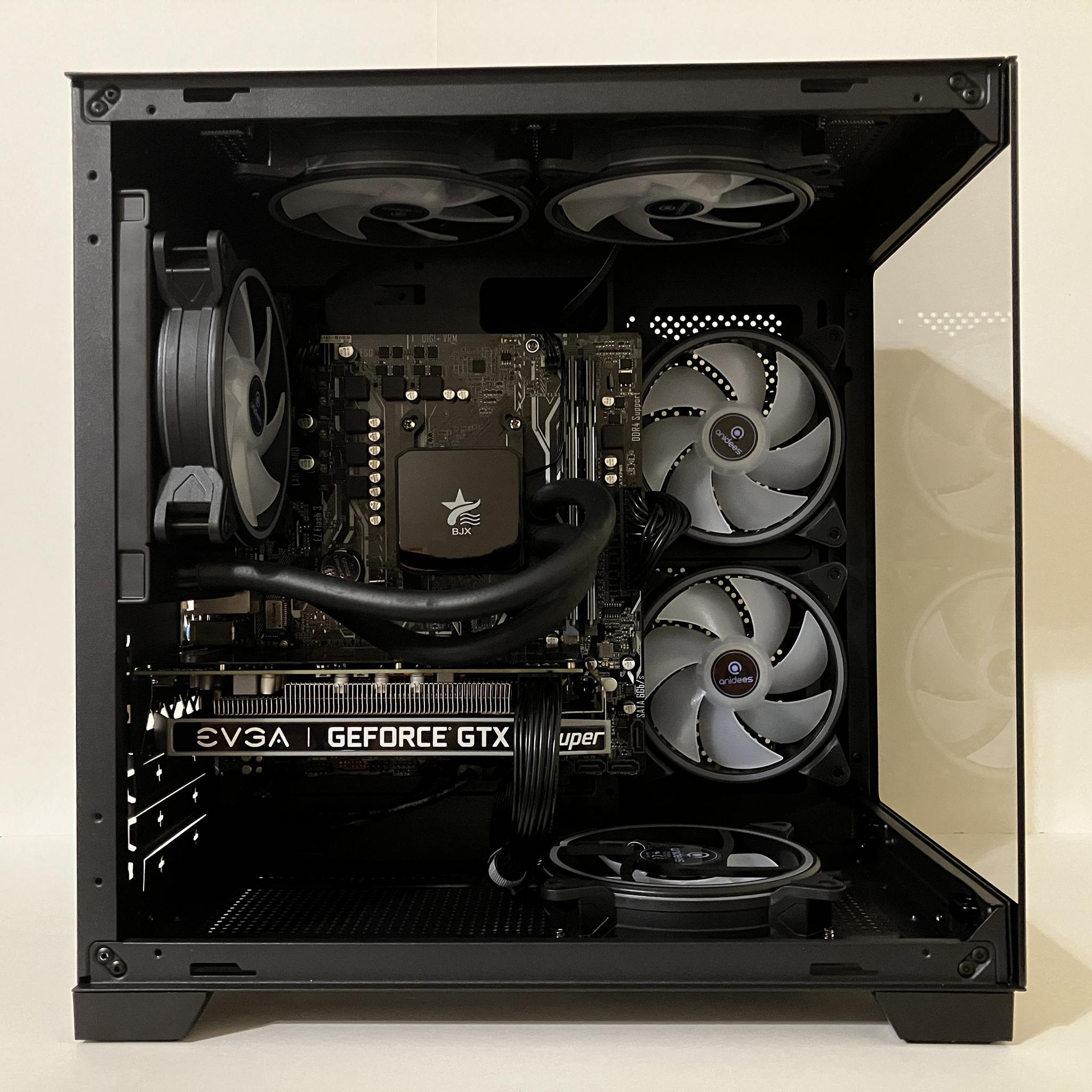 ⚡Liquid Cooled Gaming PC - Ryzen 5 1600/16GB RAM/1TB SSD - Nvidia GTX 1660 Super