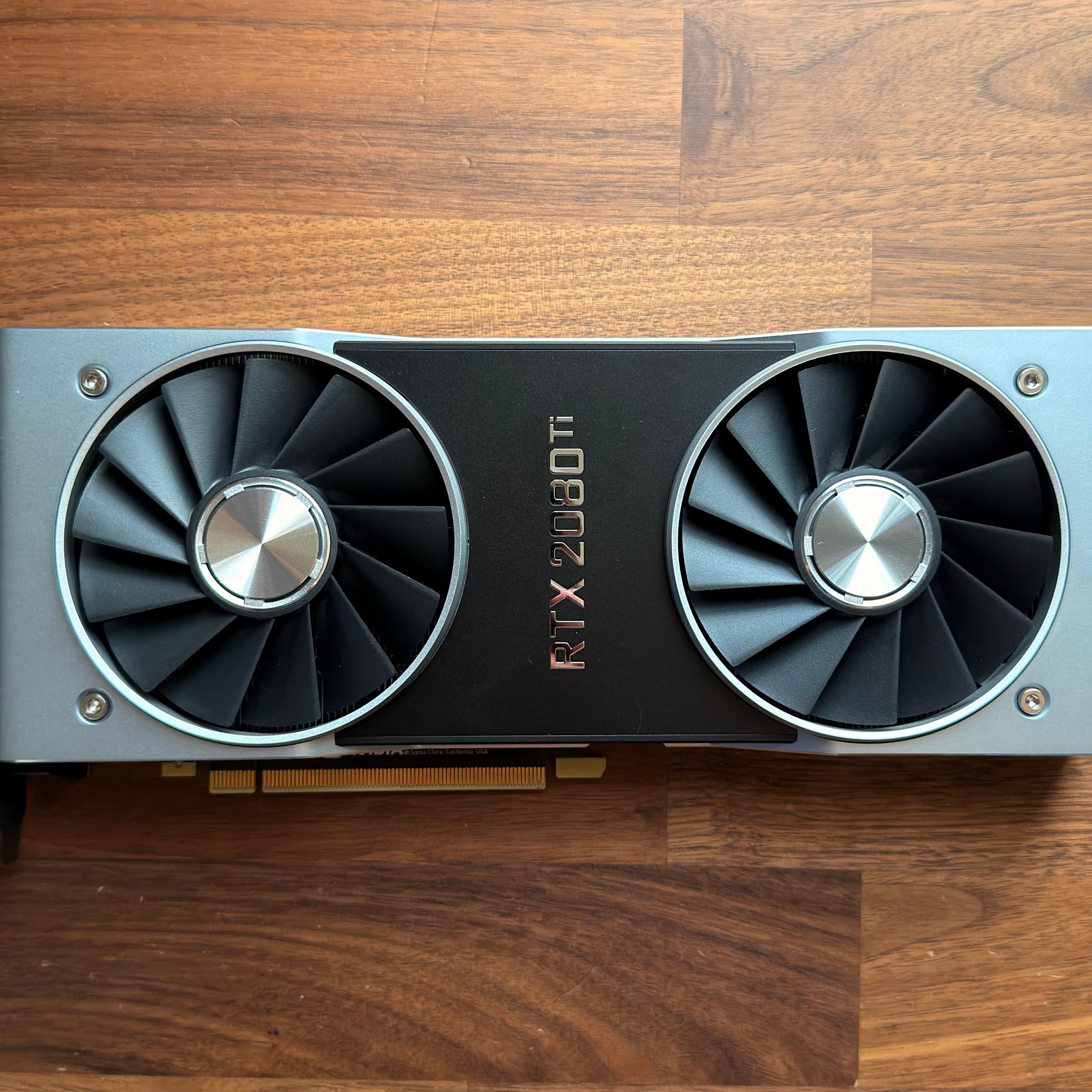 NVIDIA Geforce RTX 2080 Ti Founders Edition (11GB GDDR6)