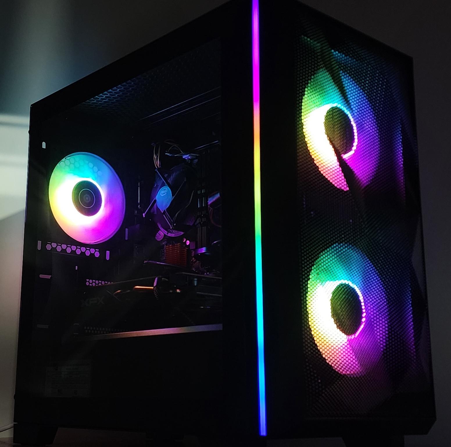 Gaming PC i5-6500 16GB RAM 240GB SSD + 1TB HDD RX 470 8GB Win 11 Computer