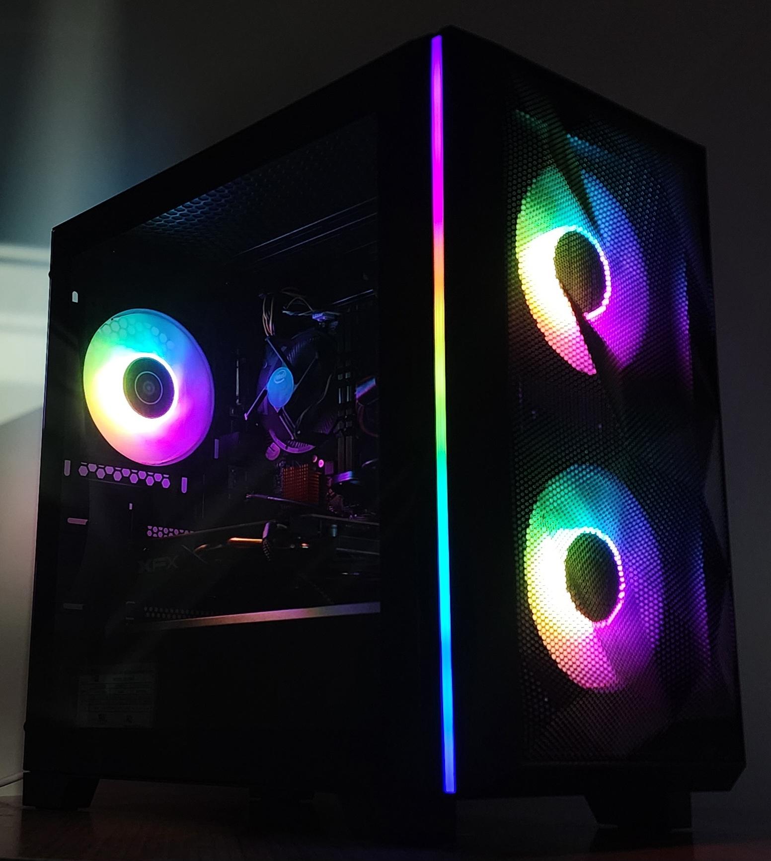 Gaming PC i5-6500 16GB RAM 240GB SSD + 1TB HDD RX 470 8GB Win 11 Computer