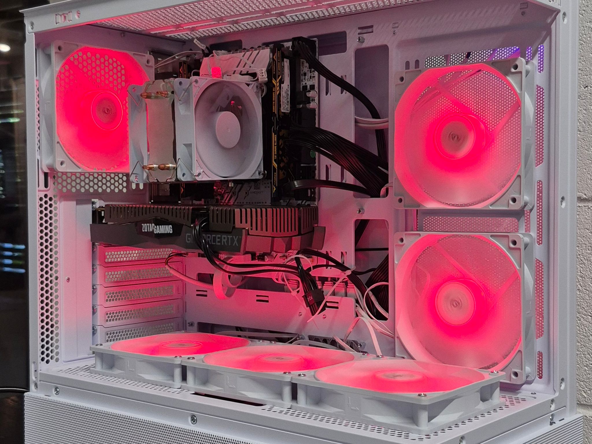 All-White Custom RTX Gaming PC RTX 2060|12-Core Intel|16GB DDR4|500GB M.2