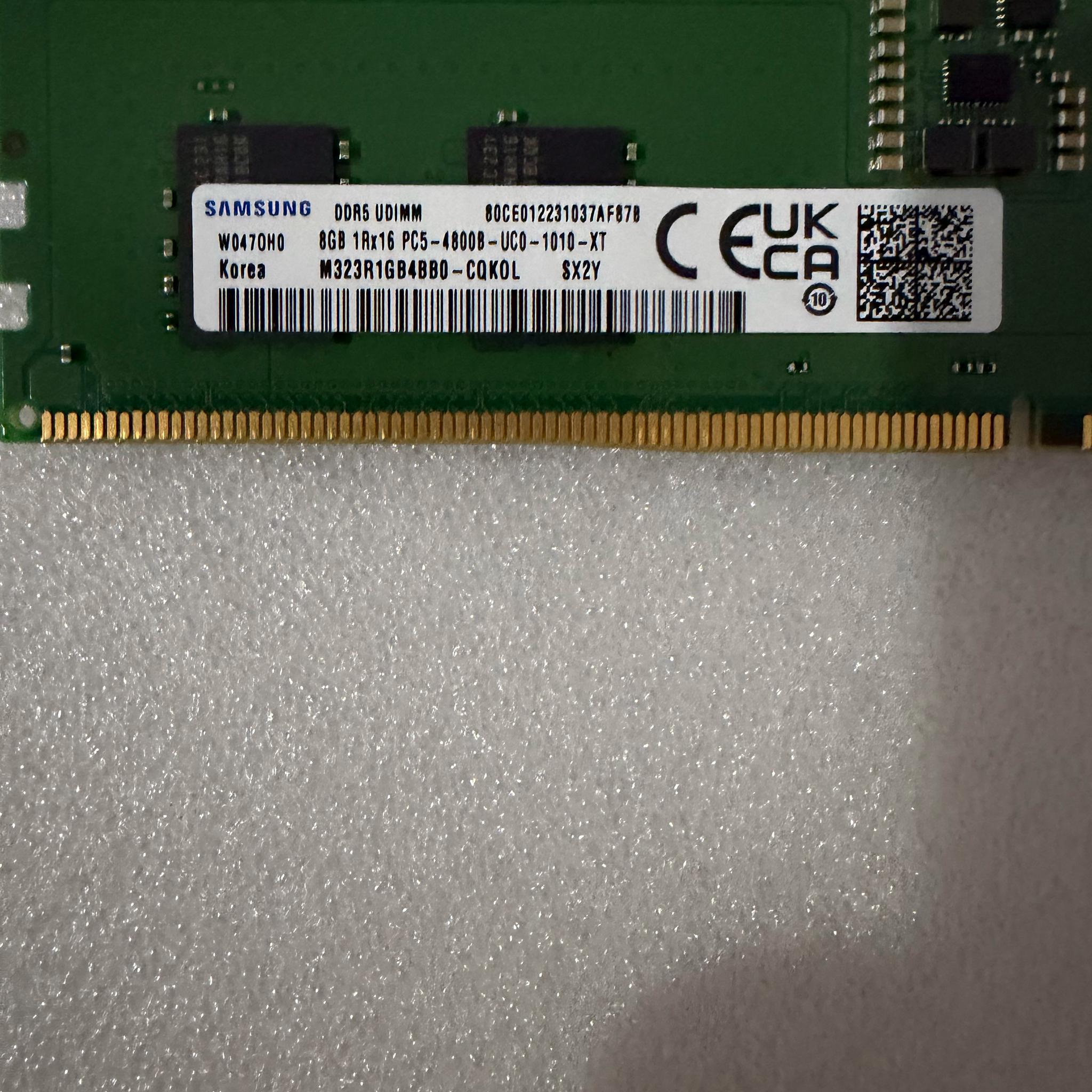 Samsung 16GB DDR5 2X8