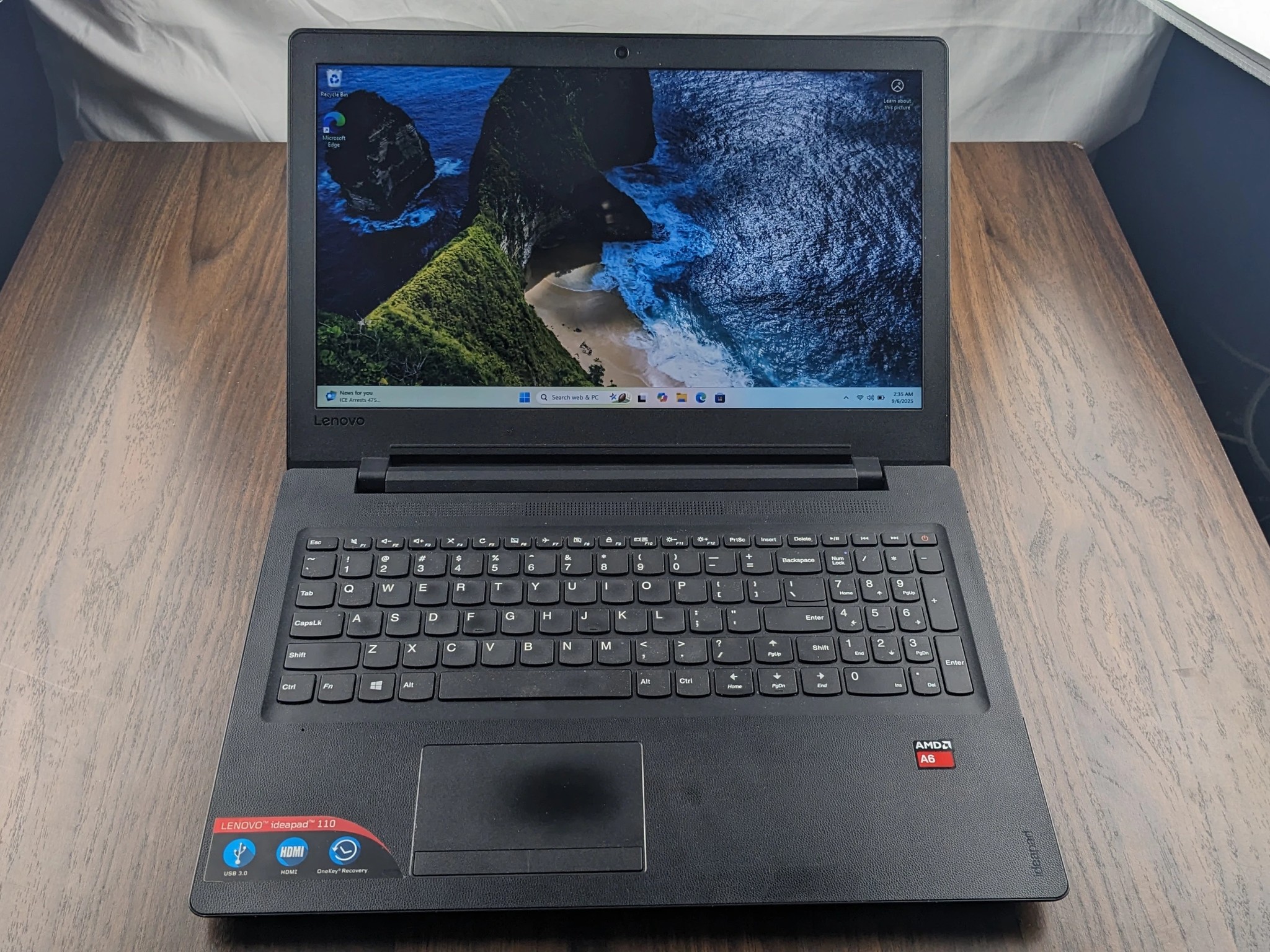 Looking for a home 15.6" Lenovo ideapad, AMD A6-7310, 120GB SSD 8GB DDR3 1600mhz