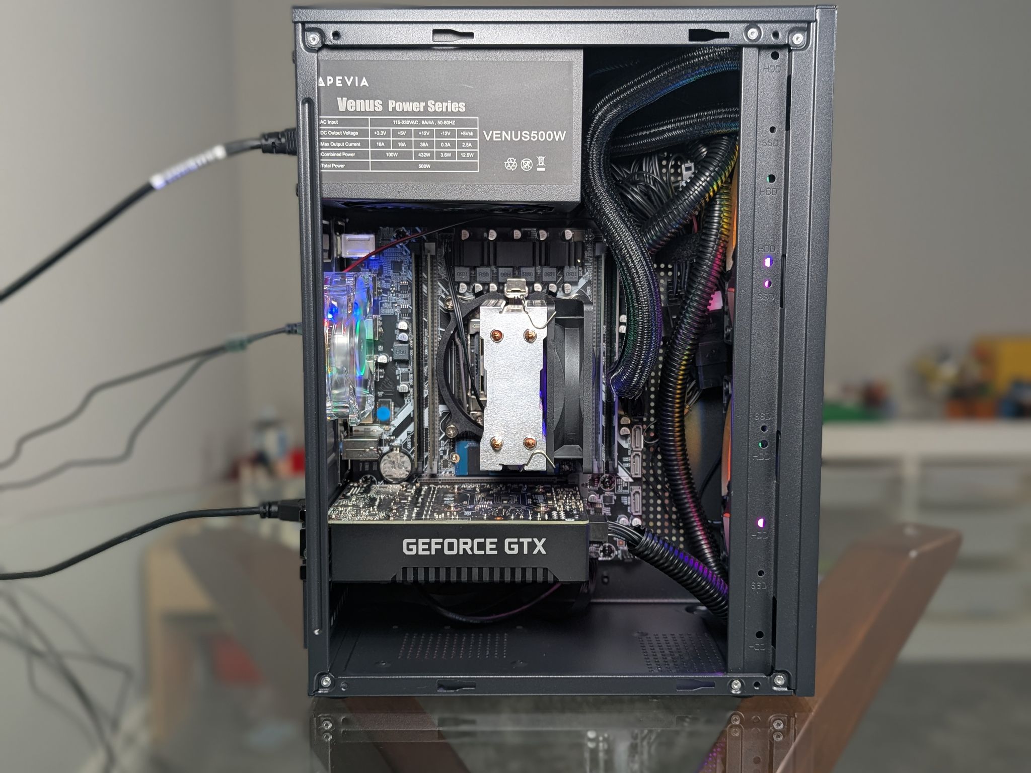 The "Glowbox - I Wanna Try PC Gaming" PC | 14-Core Intel  CPU | Nvidia GTX 1660 Super GPU | 16GB RAM