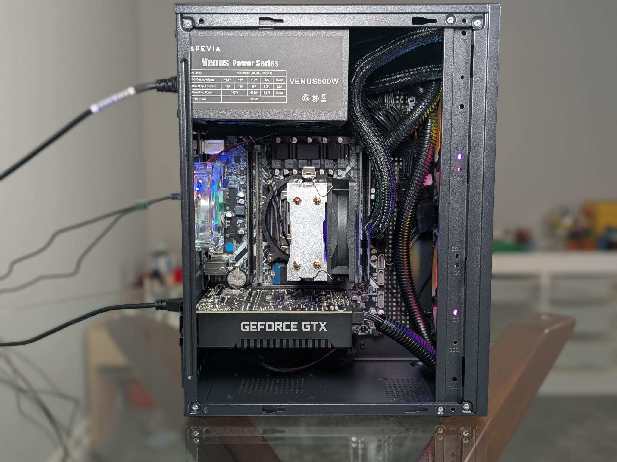 The "Glowbox - I Wanna Try PC Gaming" PC | 14-Core Intel  CPU | Nvidia GTX 1660 Super GPU | 16GB RAM