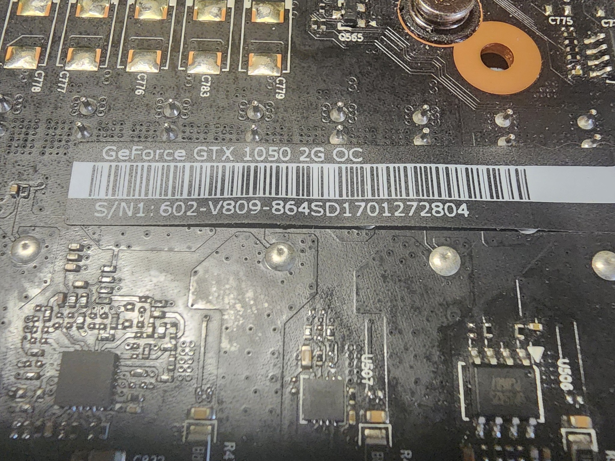 MSI GTX 1050 2GT OC