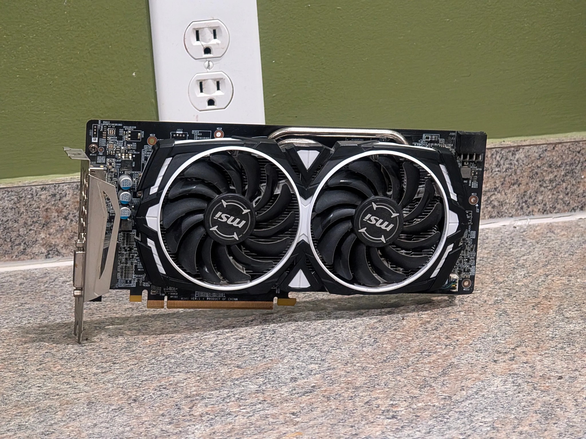 MSI RX 580 8GB (White)