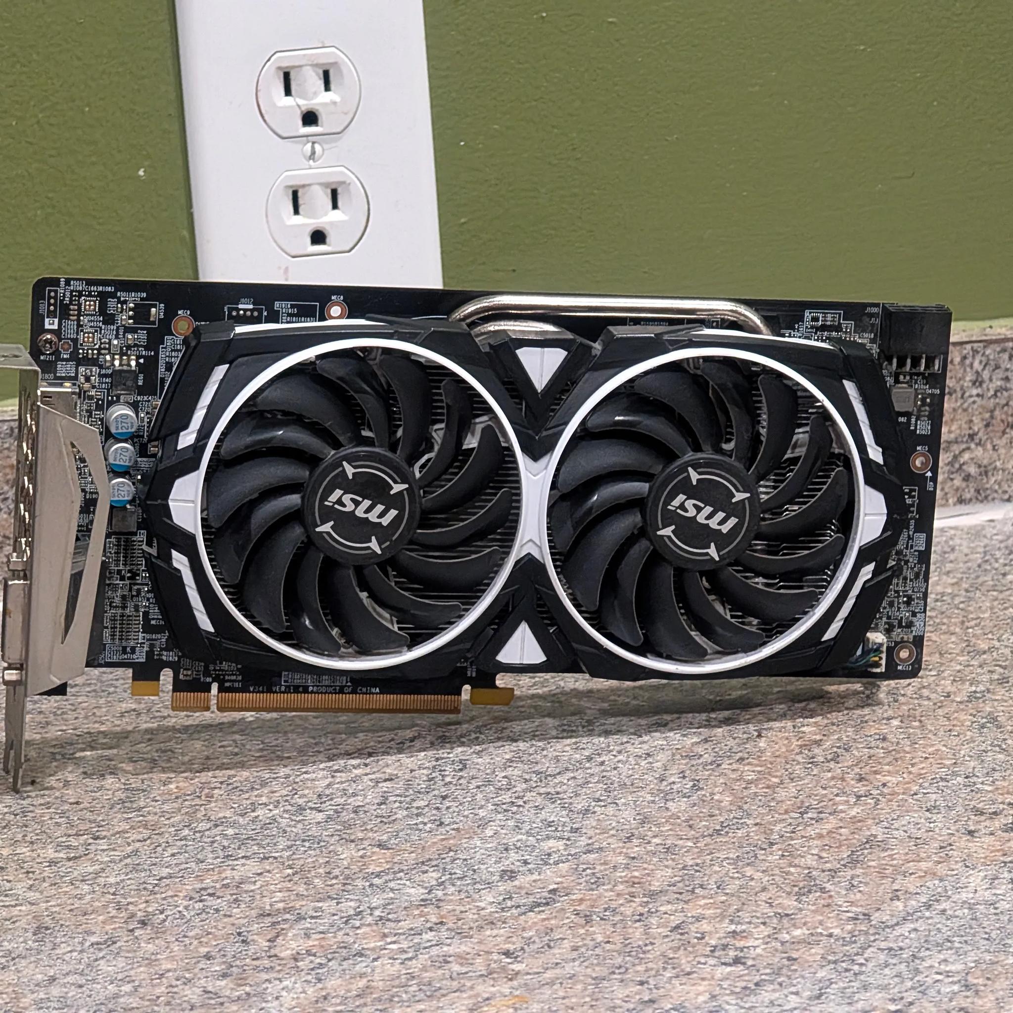 MSI RX 580 8GB (White)