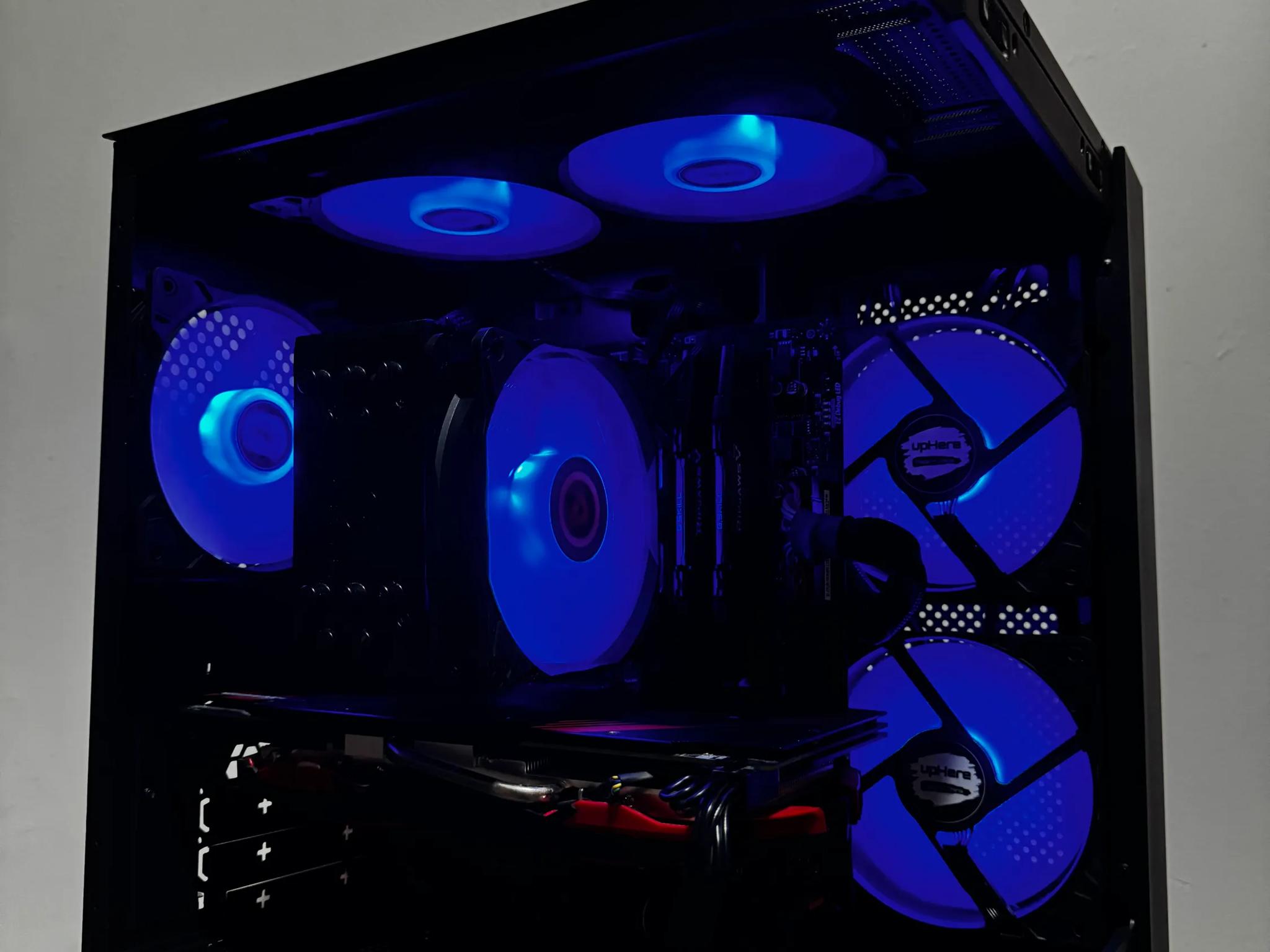 Budget Gaming PC (Ryzen 5 + RX 580 + 16gb of ram)