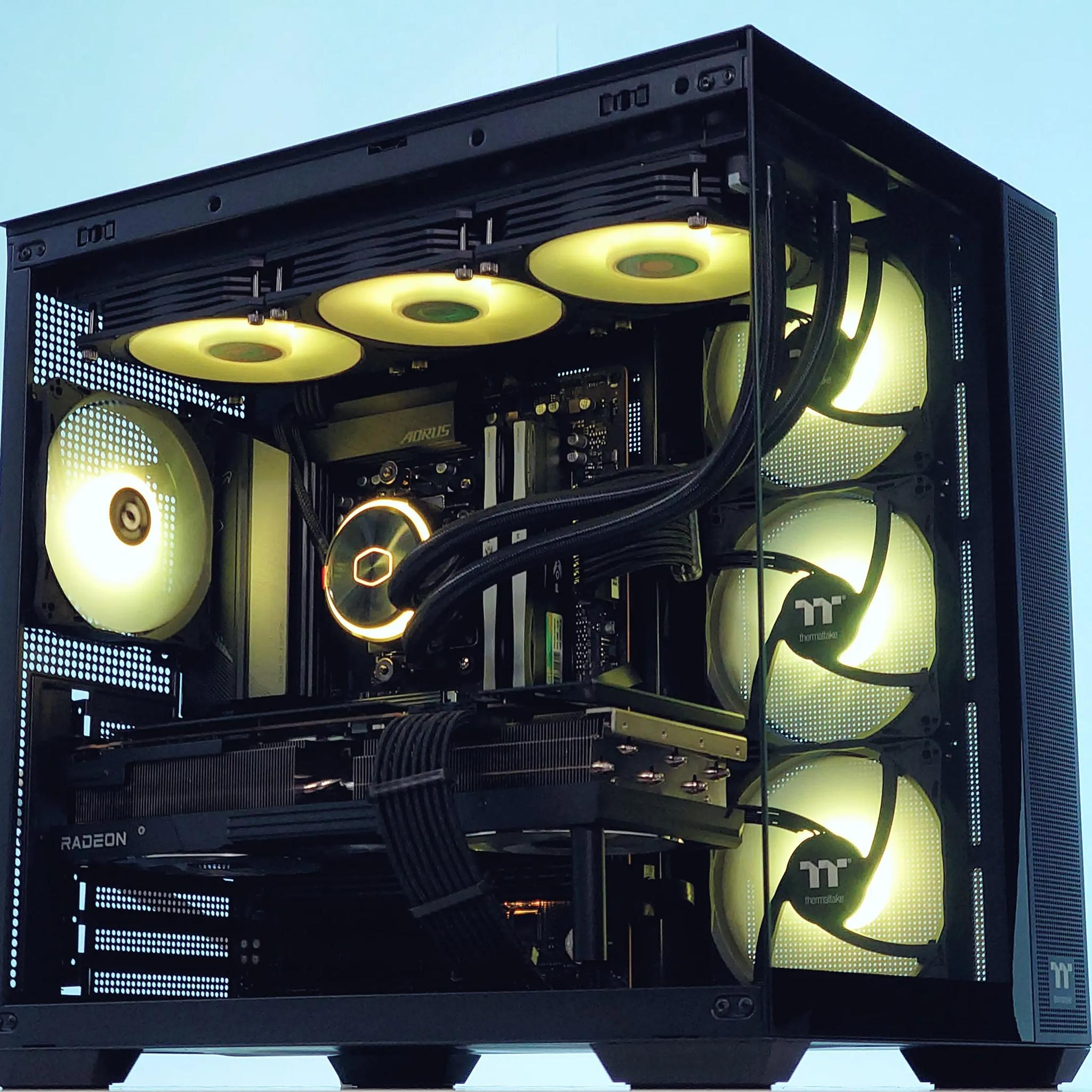 🚀🥇Extreme 4K Gaming PC⚡AMD RX 7900 XTX 24GB⚡AMD Ryzen 9 7900X 12-Core⚡32GB DDR5⚡1TB SSD
