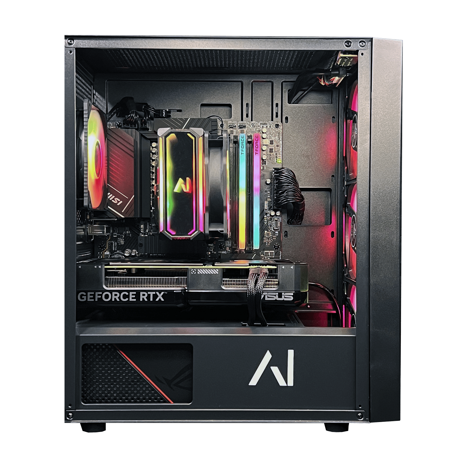 Custom Advanced Pro | i7-12700KF | RTX 4070 SUPER | 64GB DDR5 | 2TB SSD | 650W Gold PSU | ARGB Fans