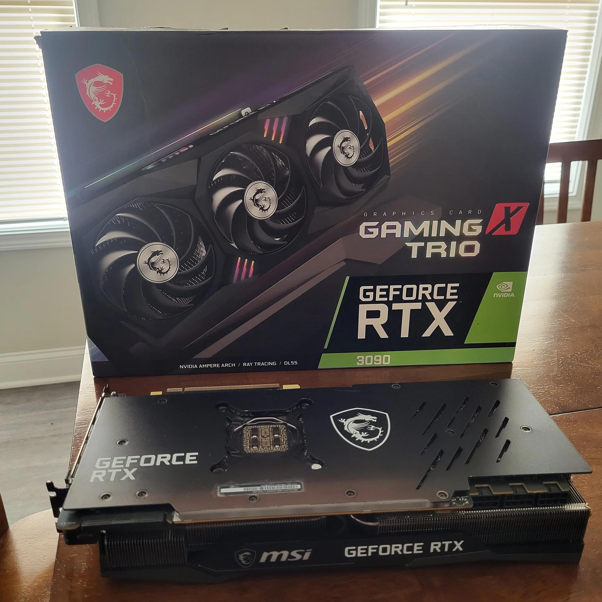 MSI RTX 3090 Gaming Trio