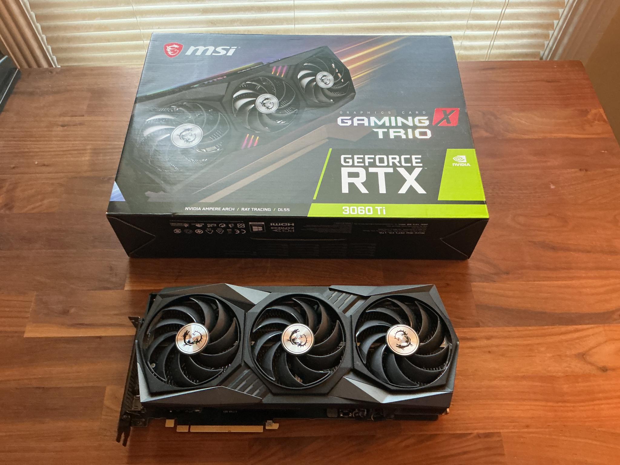 MSI Gaming X Trio RTX 3060 Ti