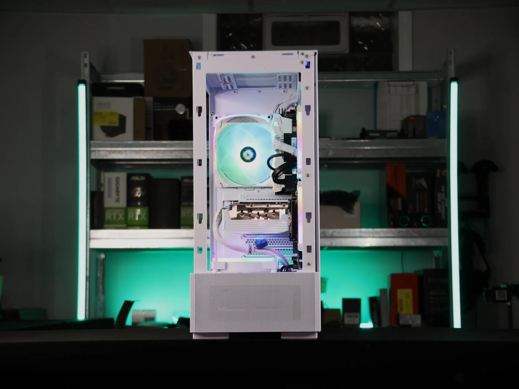 𝑪𝑹𝑬𝑺𝑻 // Ryzen 7 7700X, RX 9070 // Upper Mid-Range Gaming PC