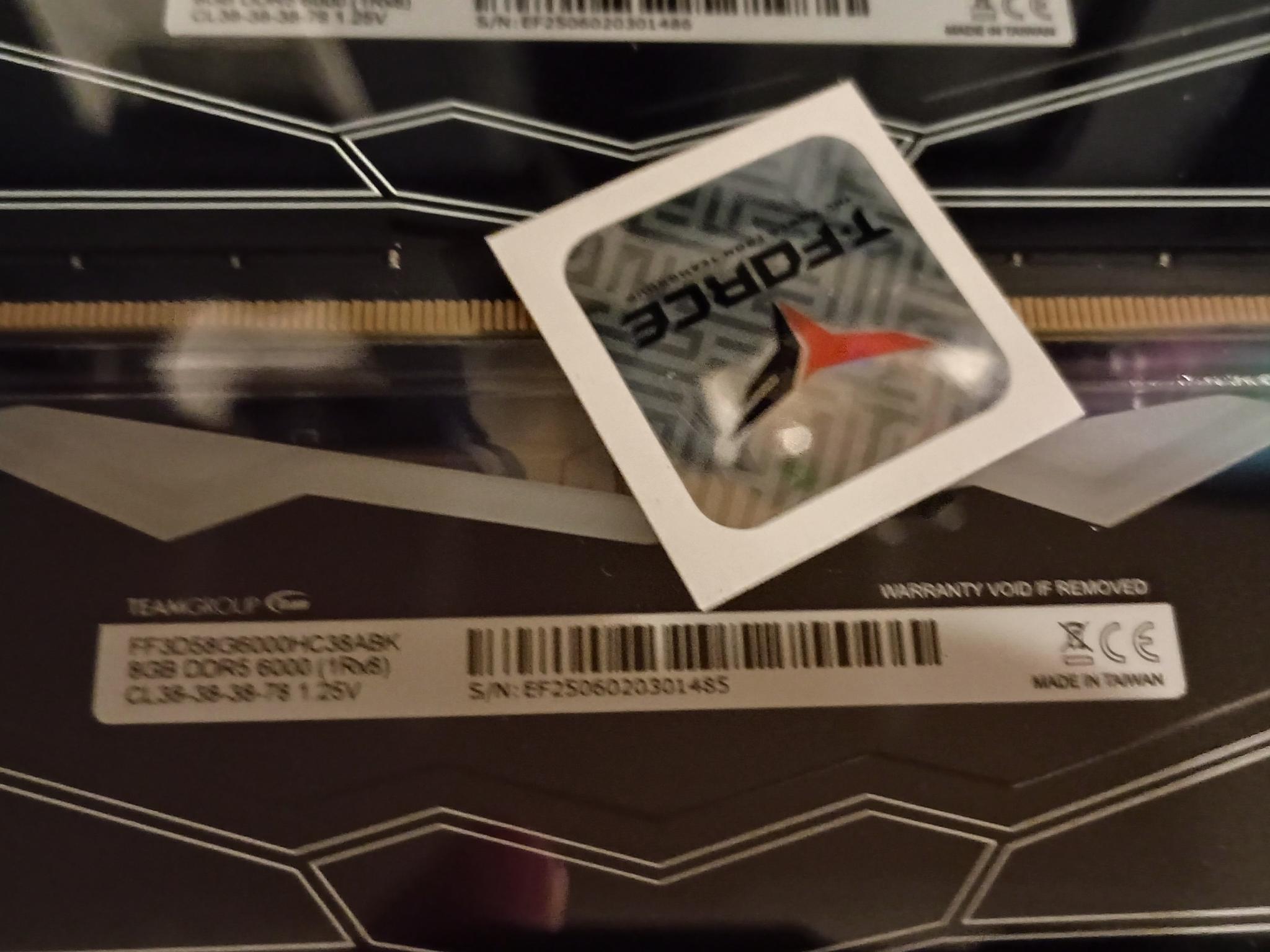 DDR5 Bundle - NEW - Asus B850M-E WiFi MB, Ryzen 5 9600x CPU, 16gb DDR5 (2x8gb) 6000mhz argb ram