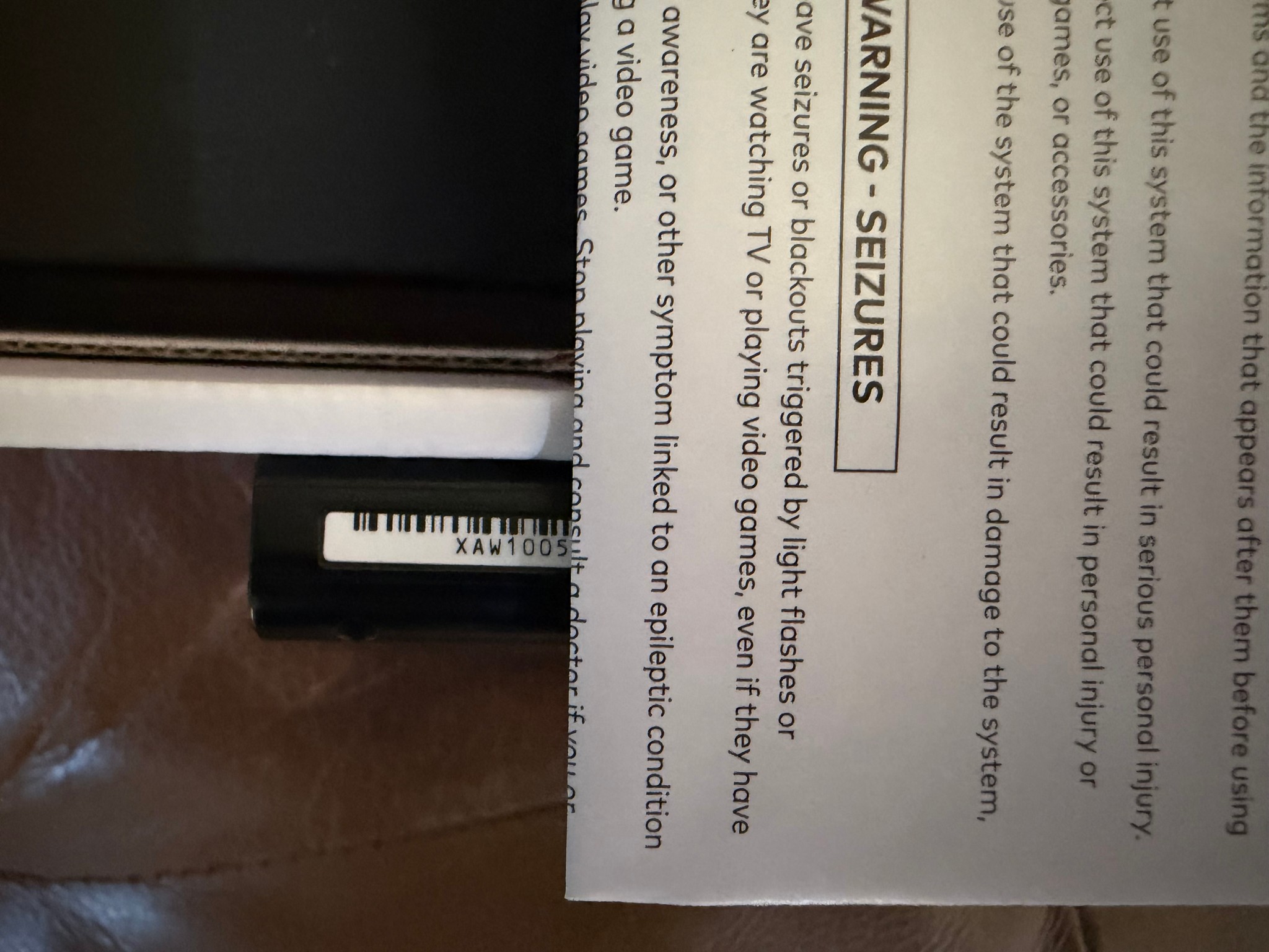Nintendo Switch HAC-001 low serial number (XAW1005…)