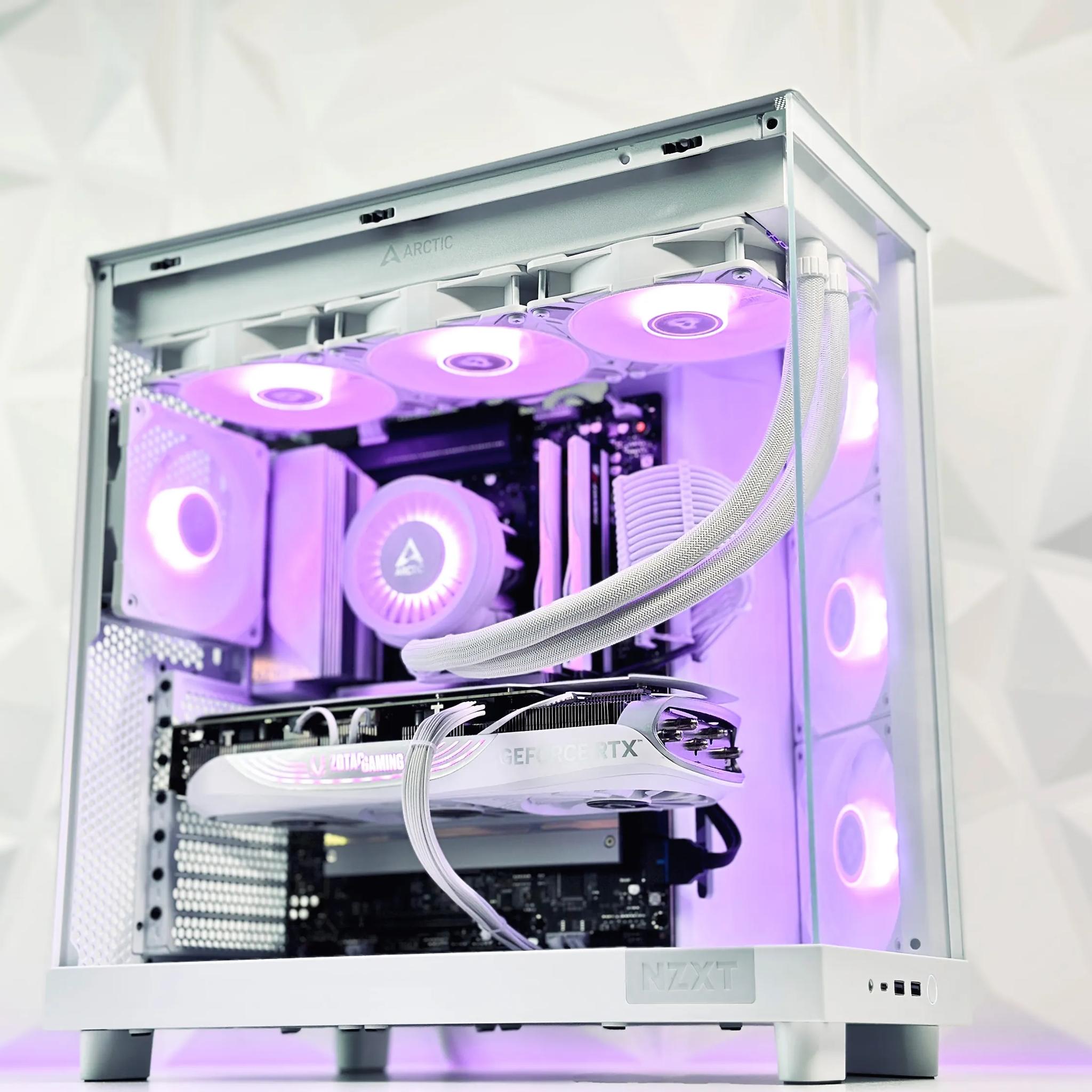 ❄️🤍🐻‍❄️Artic⚪Nvidia RTX 4070 Ti Super 16GB⚪Intel i9 12900KF 16 core⚪32GB DDR5⚪1TB NVME