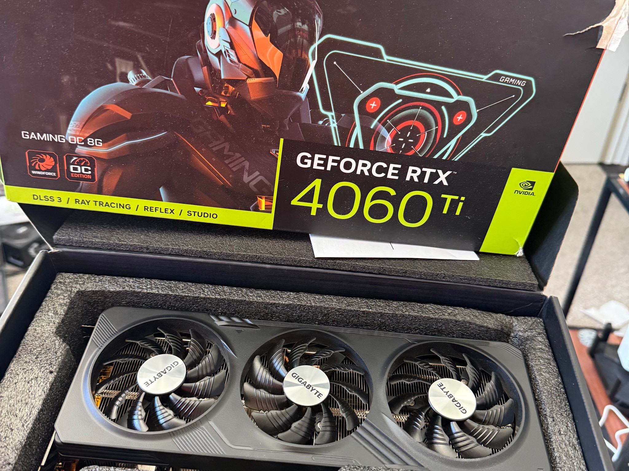 Gigabyte windforce rtx 4060ti oc 8gb
