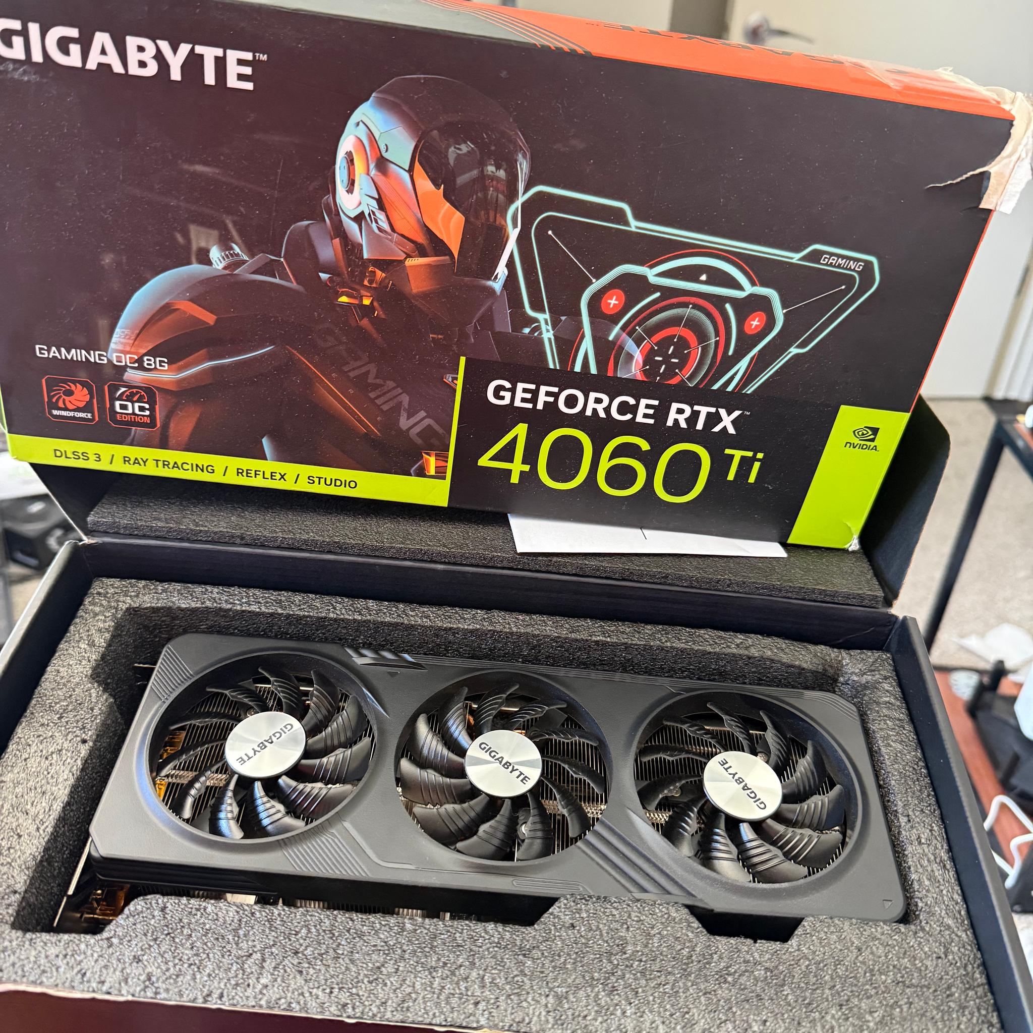 Gigabyte windforce rtx 4060ti oc 8gb
