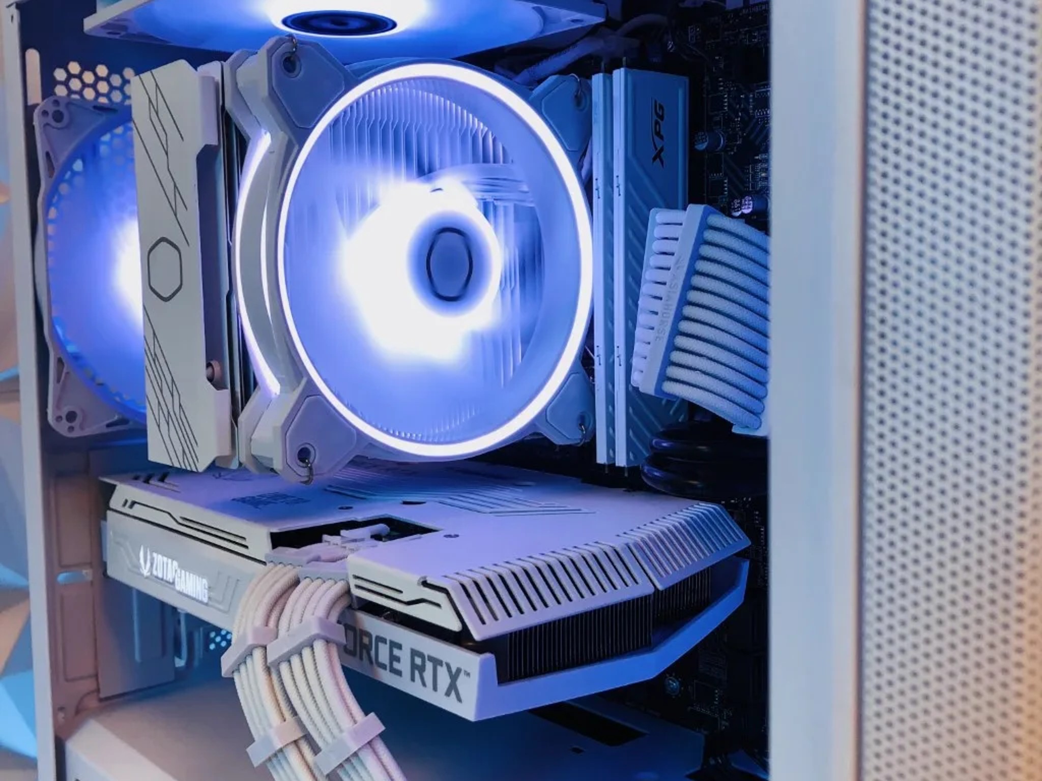 🚀 The Explorer White Gaming PC 🚀 RTX 3060 12GB | i3-13100F | 16GB DDR4 | 1T M.2 | Windows 11 Home