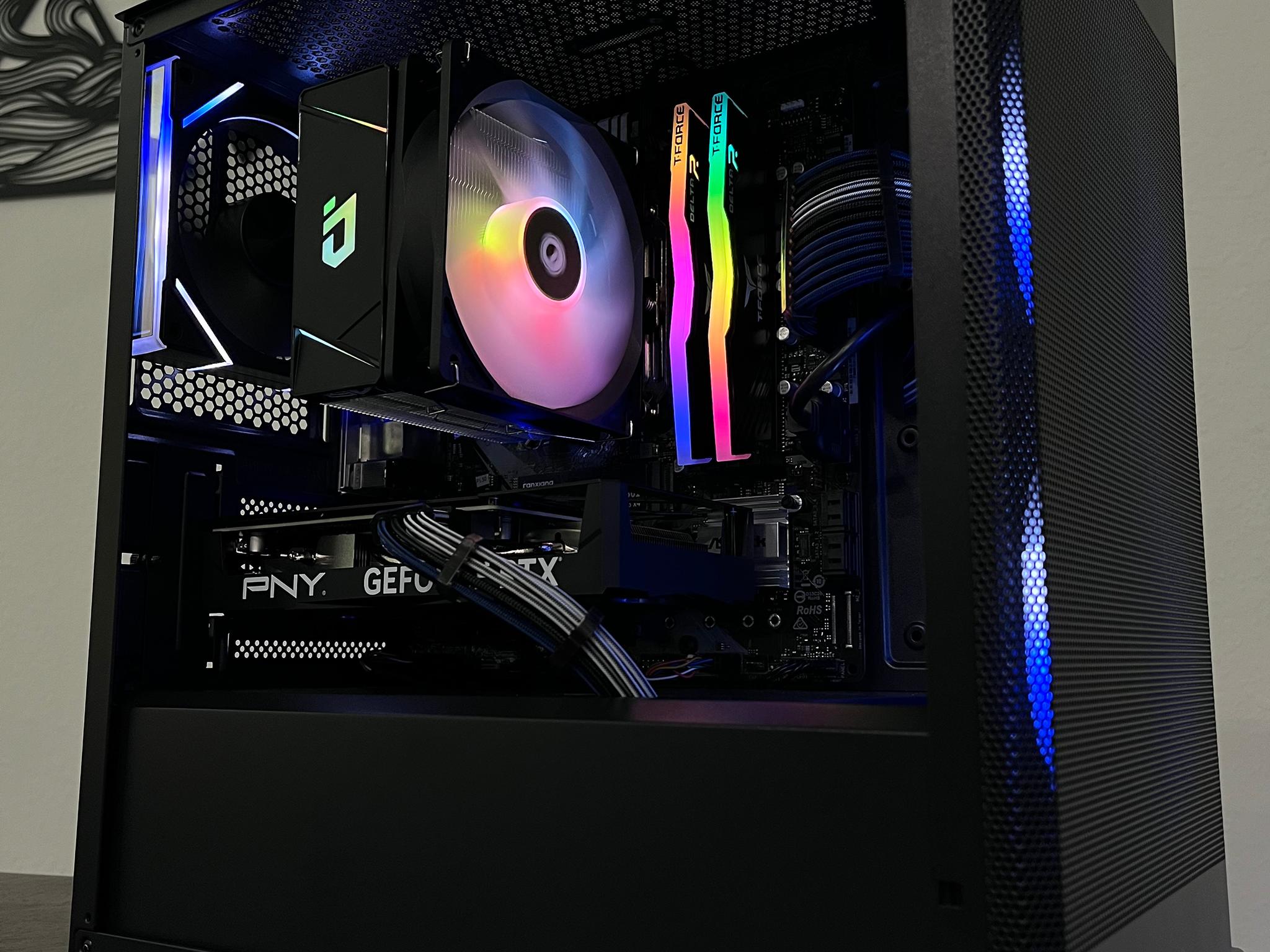 🌙 - Ryzen 5 5600 | RTX 4060 - MidnightBlu v1 - 🌙
