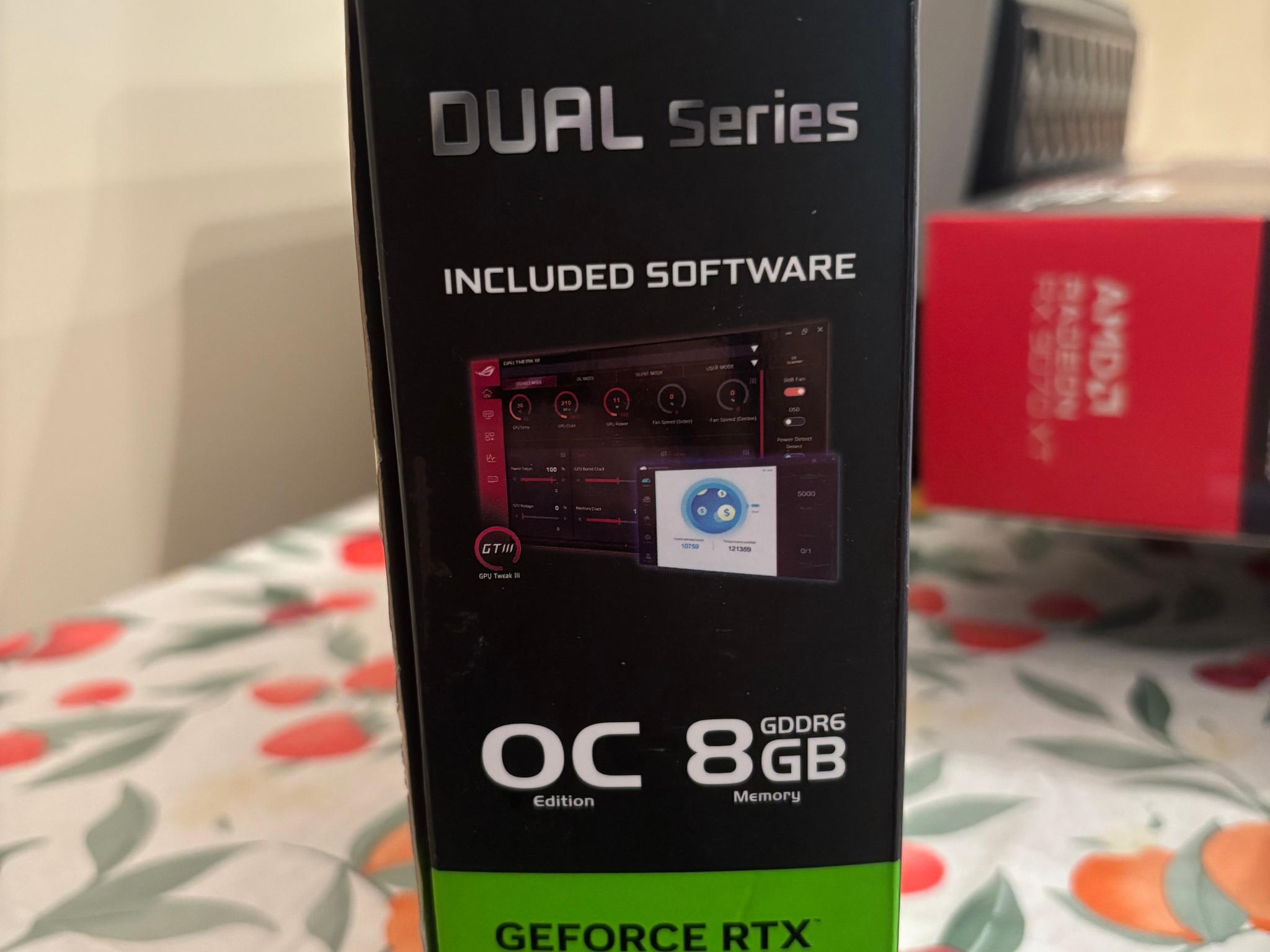 ASUS Dual GeForce RTX 4060 Ti OC Edition 8GB GDDR6. Barley used, kept in box