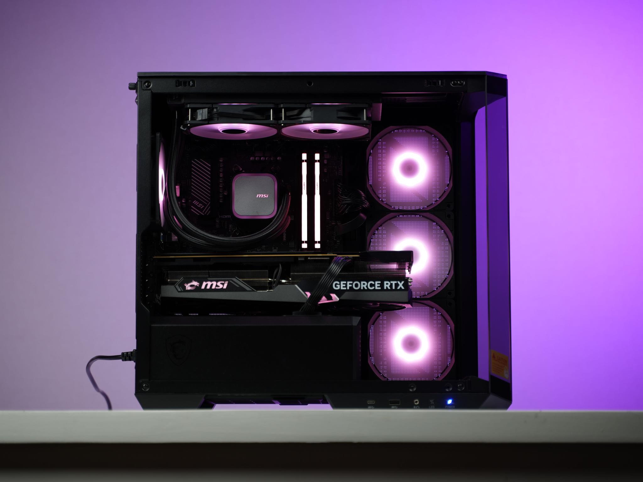“NOIRGBFORM” RTX  4080 Ryzen 7 7700 32GB 2TB Windows 11 Workstation Gaming PC