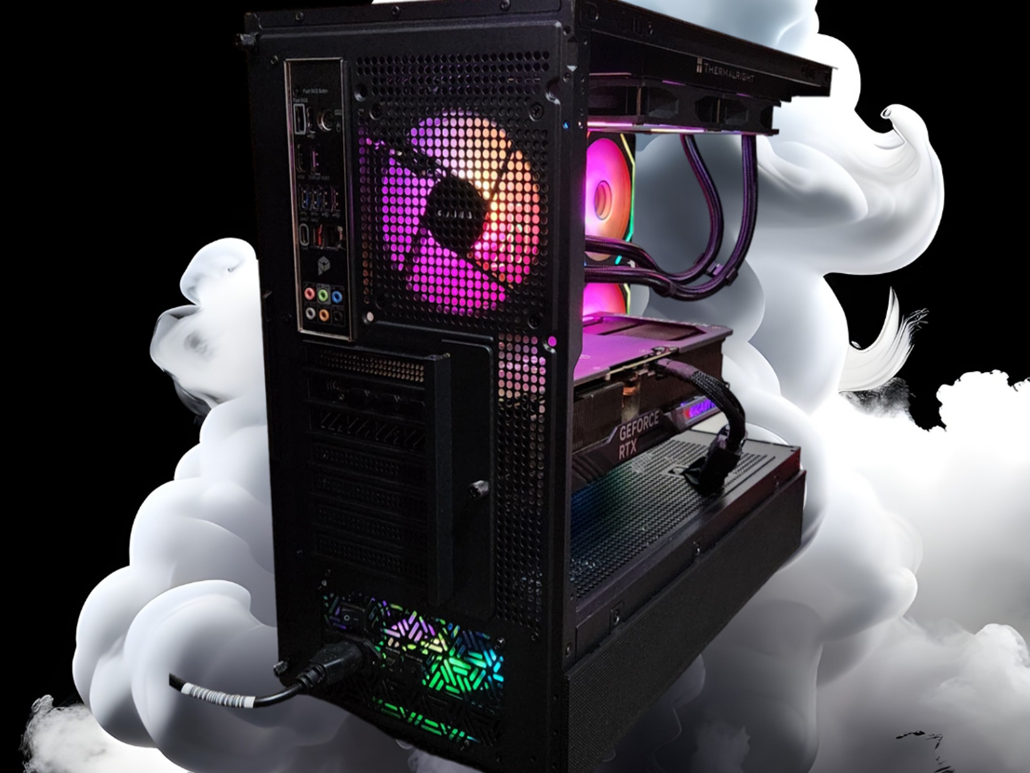 👑Monarch⚔️: RTX 4080 | Intel I7 12700KF | 32GB DDR4 RAM | 2TB SSD | 5 RGB Fans | Black RGB PC