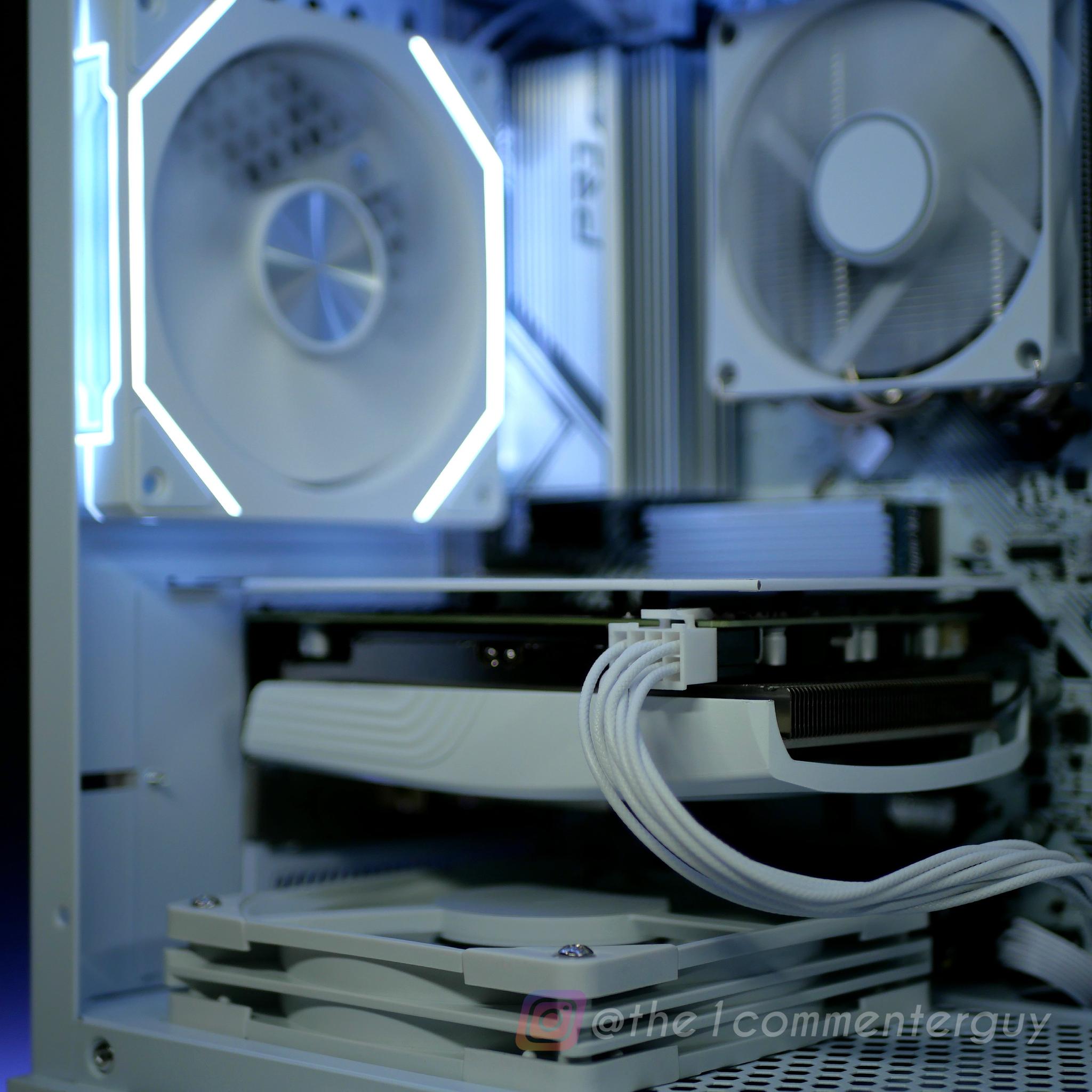 🧊|RTX 4060, Ryzen 5 3600 White gaming PC
