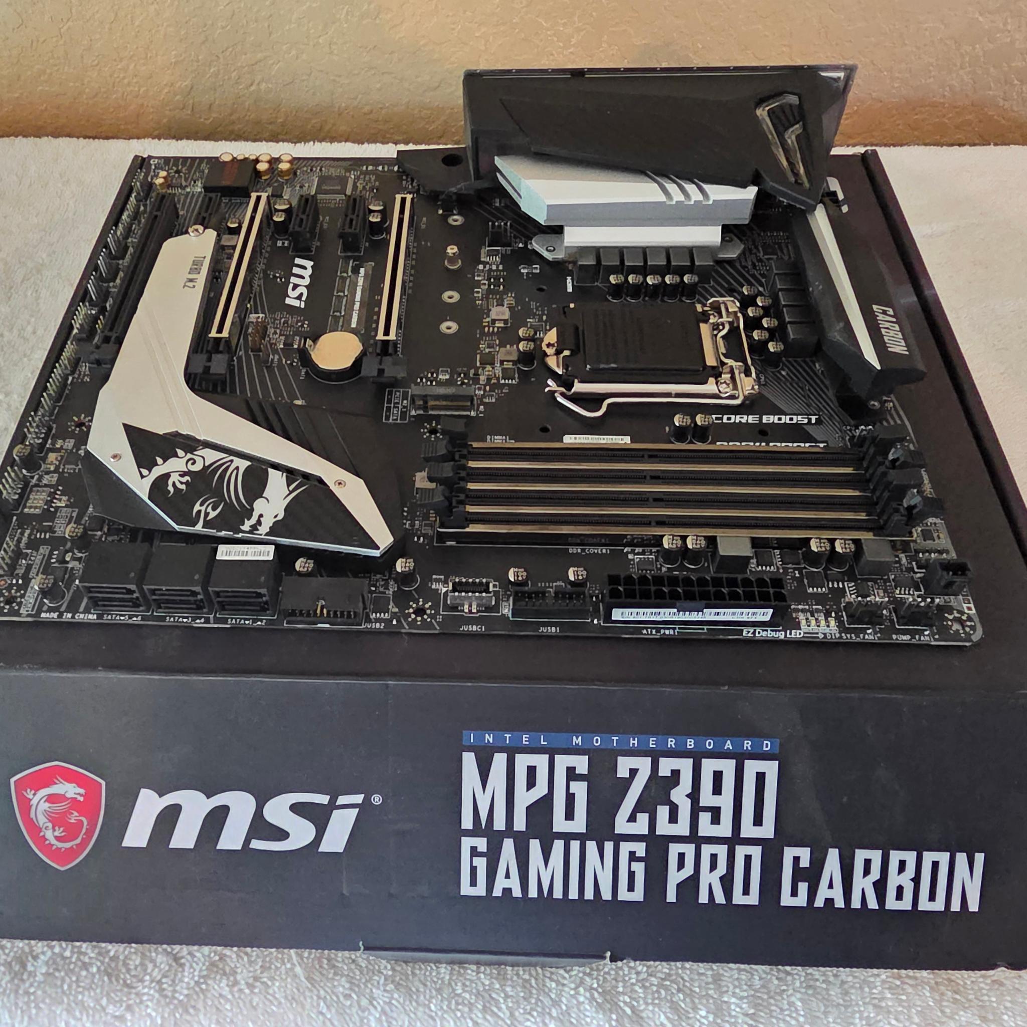 MPG Z390 GAMING PRO CARBON