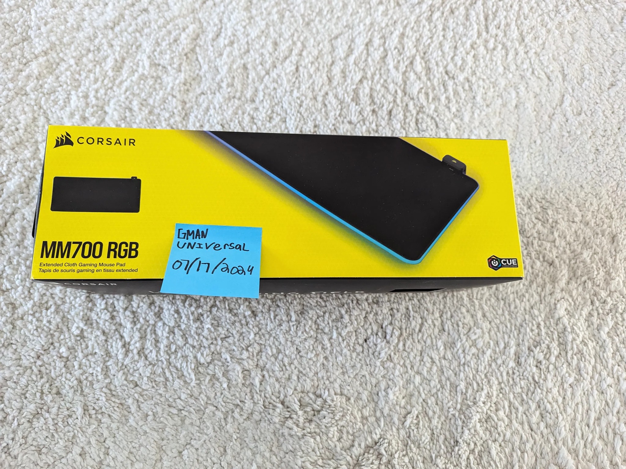 Corsair MM700 RGB Extended Gaming Mouse Pad
