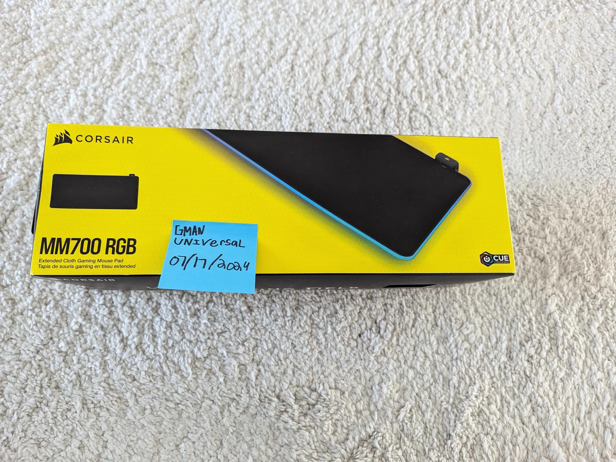 Corsair MM700 RGB Extended Gaming Mouse Pad
