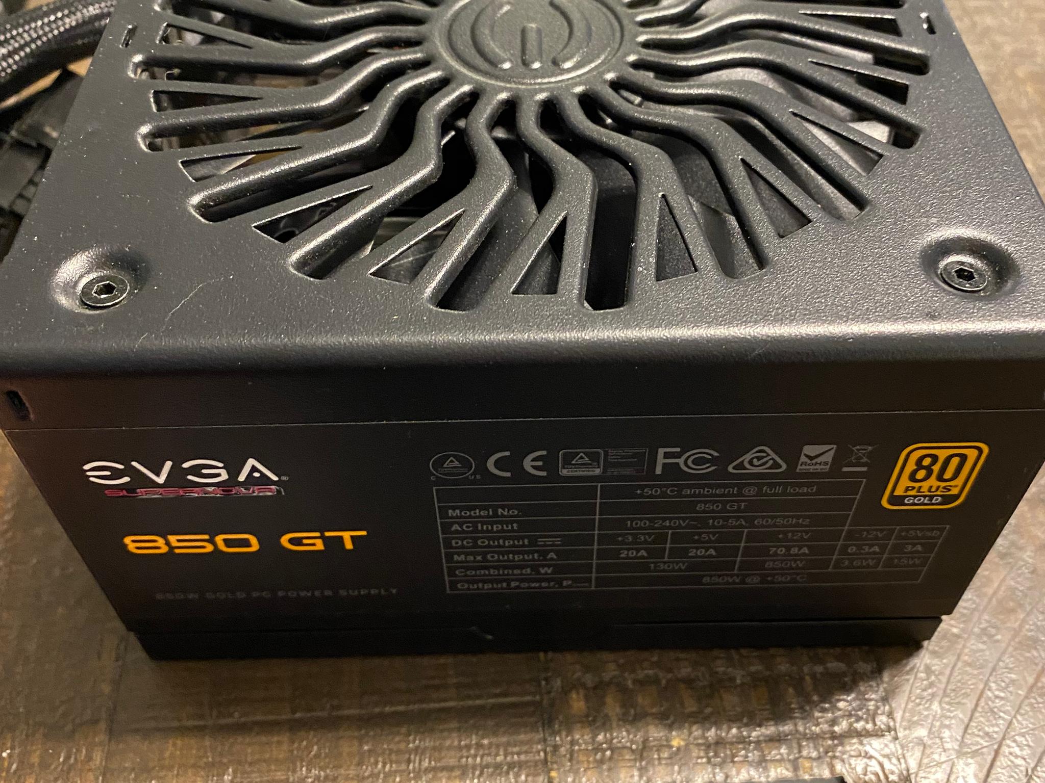 EVGA 850W GT Gold Power Supply