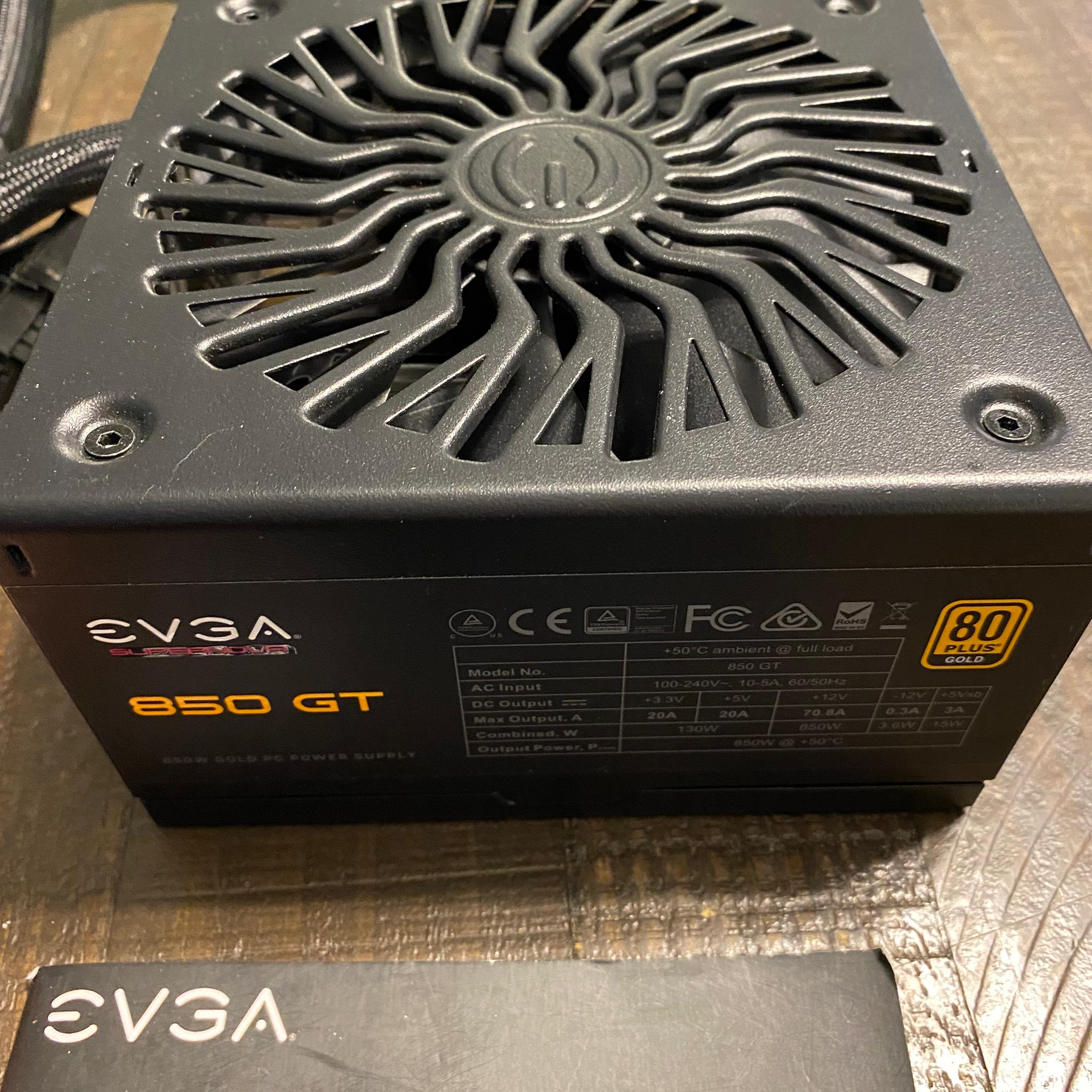 EVGA 850W GT Gold Power Supply